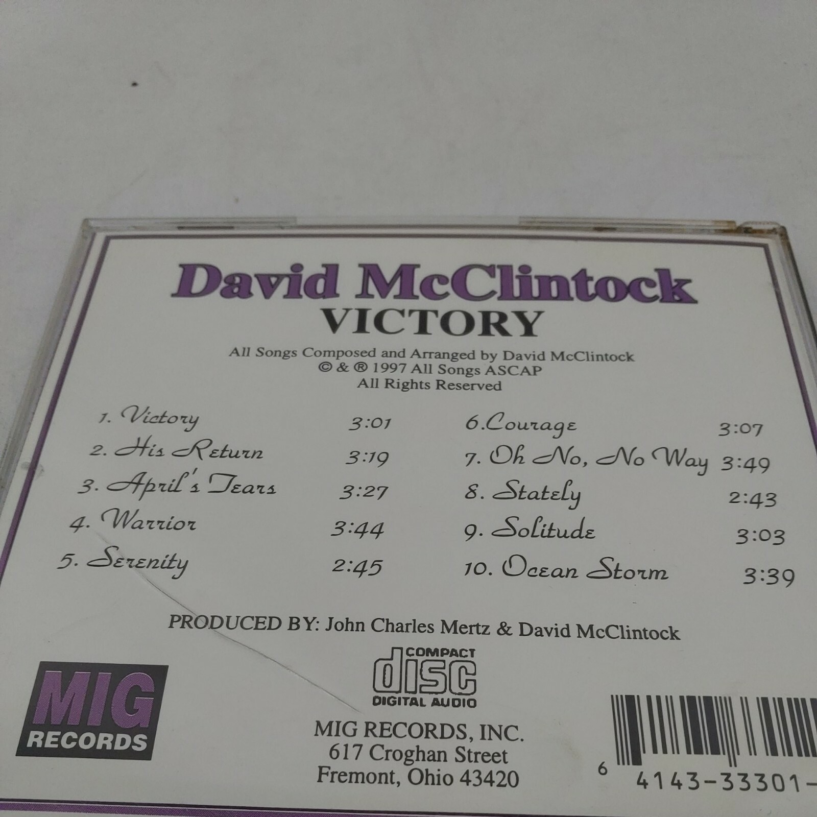 Victory – Music CD – – 2014-01-23 -Signed – Very Good – Audio CD – 1 Disc –