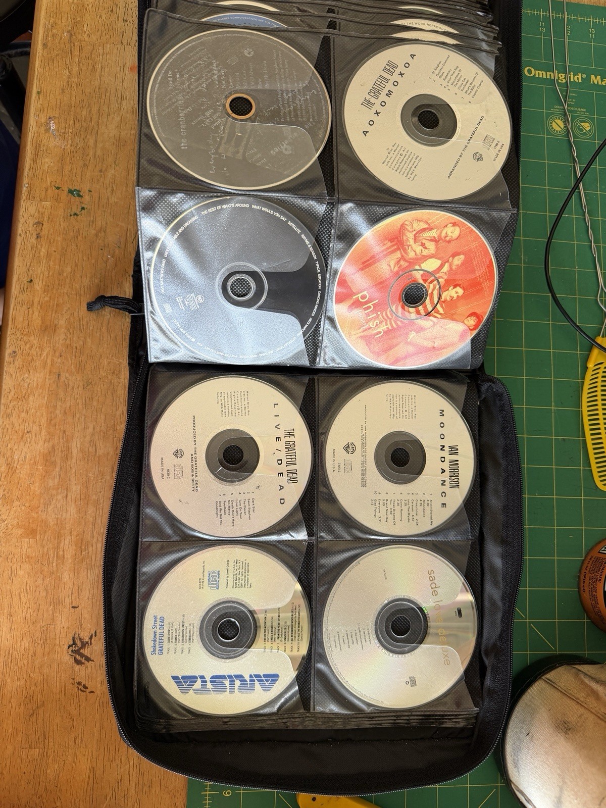 Lot of 153 CD Binder Rock Jamband Hippie Tons Of Phish Grateful Dead DMB More