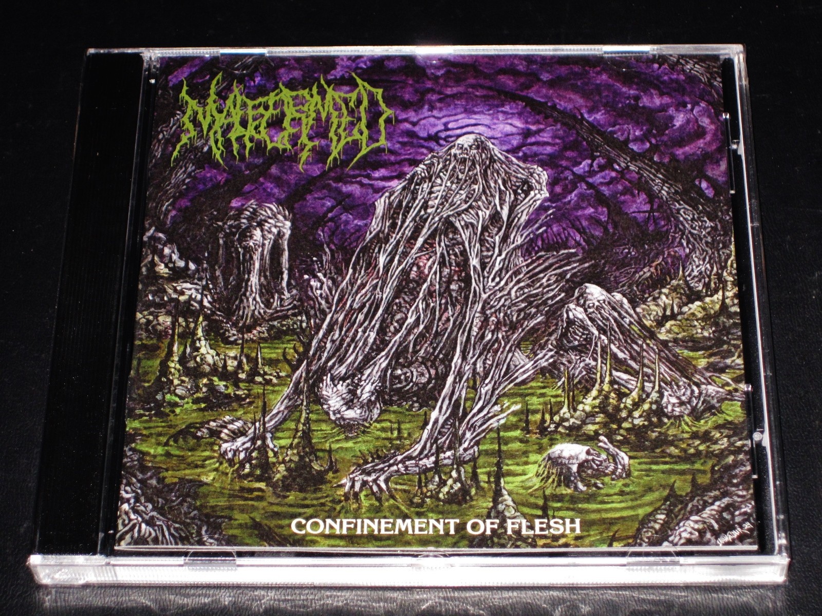 Malformed: Confinement Of Flesh CD 2025 Dark Descent Records USA DDR340CD JC NEW