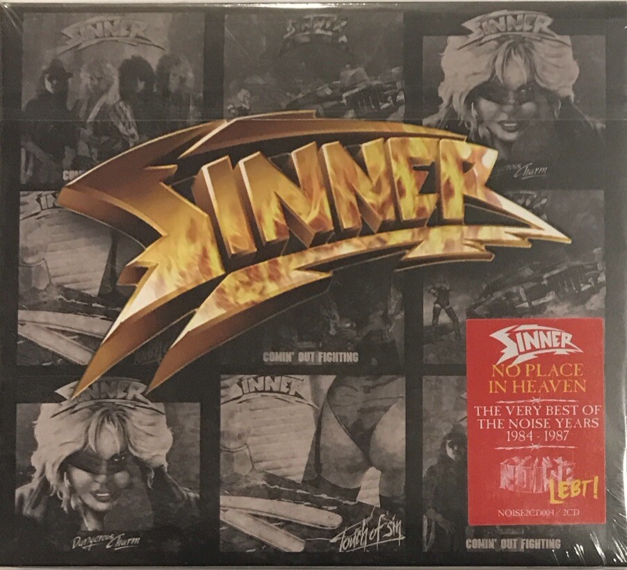 Sinner – No Place In Heaven: Very Best Of The Noise Years 1984-1987 CD 2016 *EU