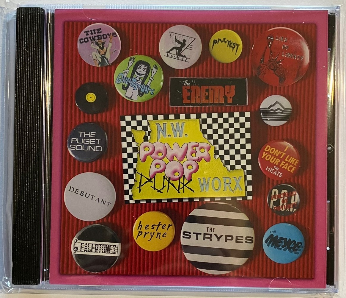 NW POWER POP & PUNK (NWPPP) VOL. 1 (New CD -Cowboys, Enemy, Girl Trouble, Heats)
