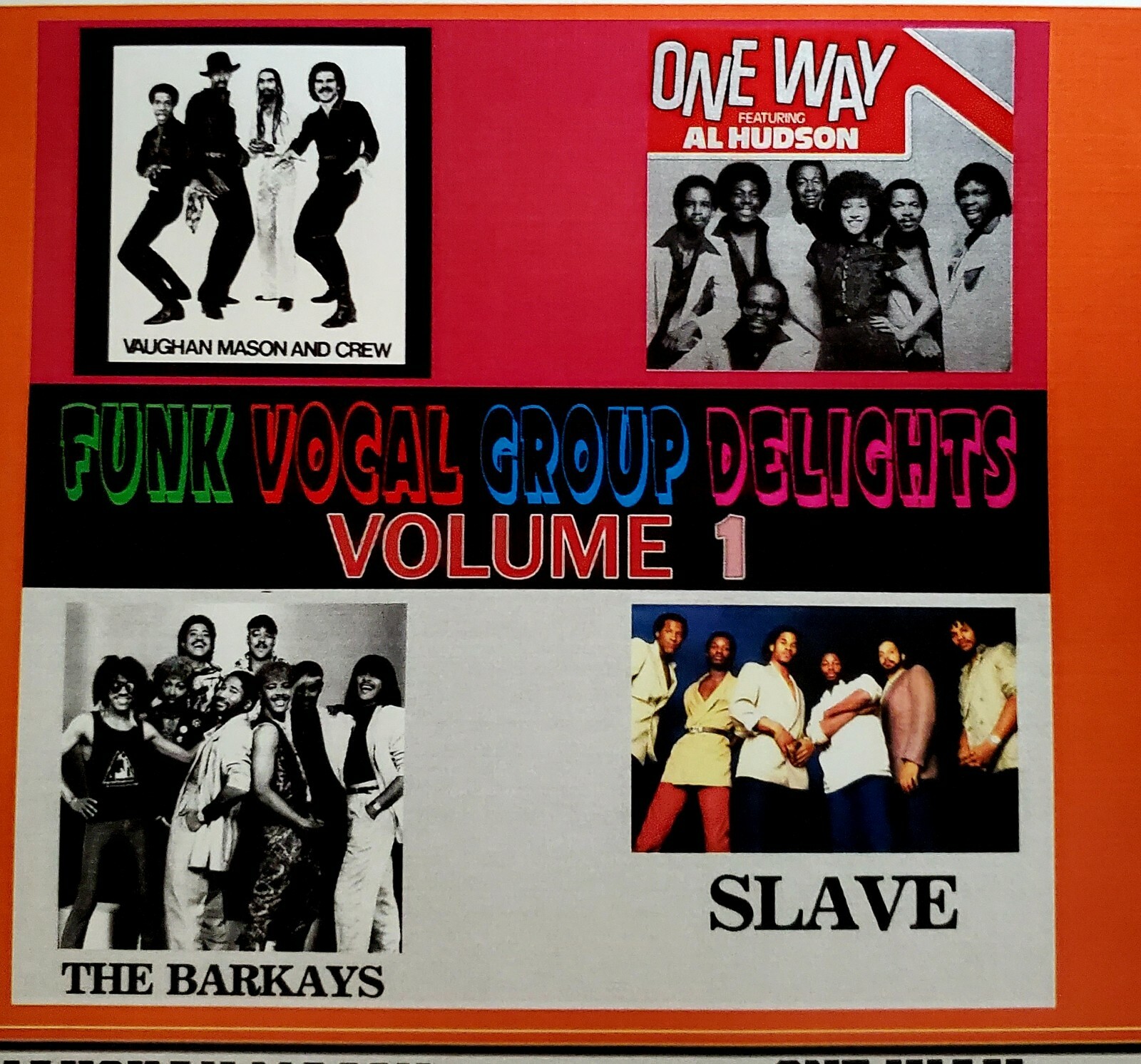 Vaughan Mason Bar-kays One Way and Slave Greatest Funk Groups 4 CDS Set Volume 1