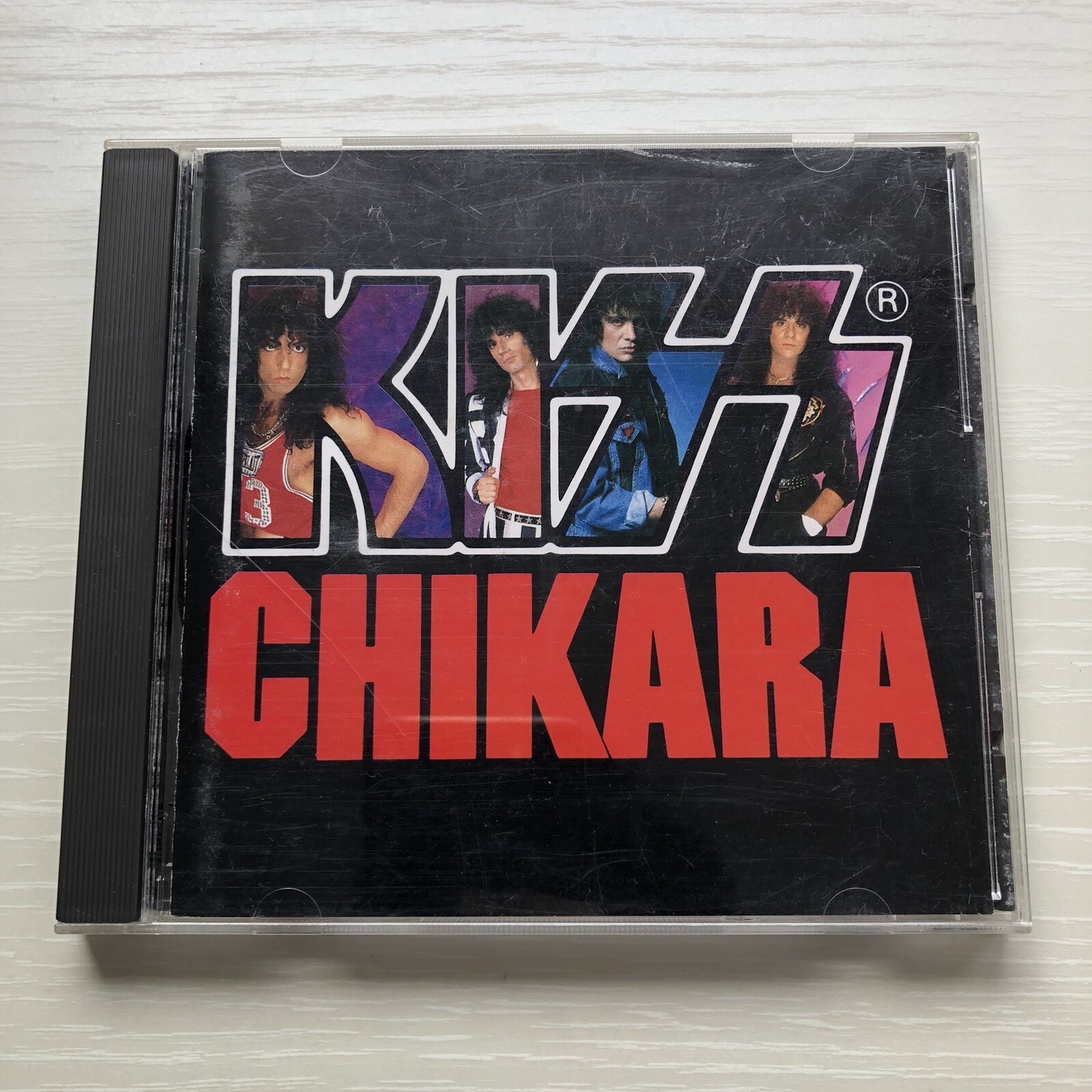 KISS CDs Chikara Japan Limited Edition Used 1988 Polystar CD