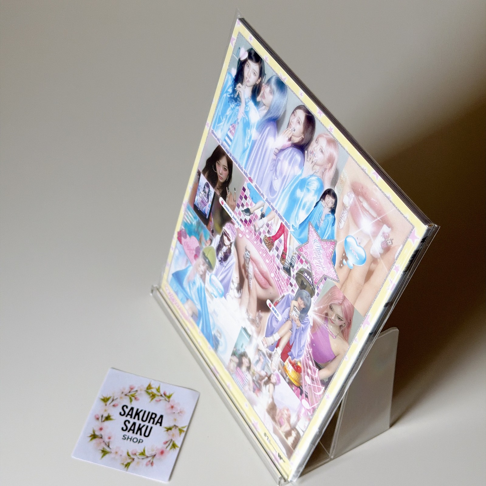 aespa KISS N TELL Limited Edition Ver. CD + Photobook +Photocard + Sticker