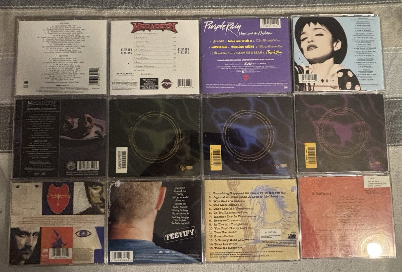 Classic Rock Metal Pop Cd Lot Of 34