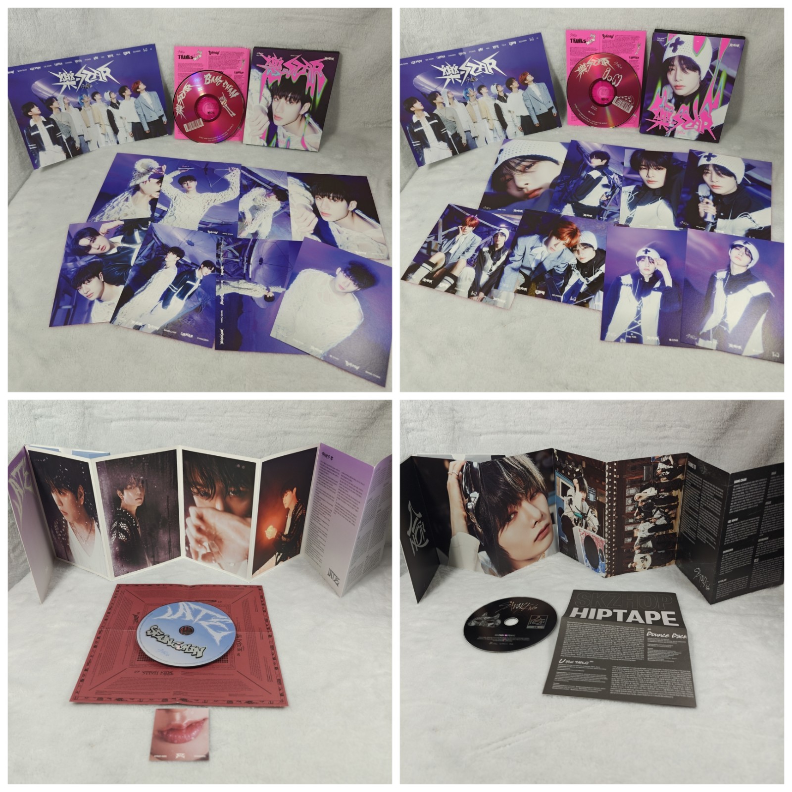 Stray Kids Rock Star, ATE, HOP Accordion Album Set