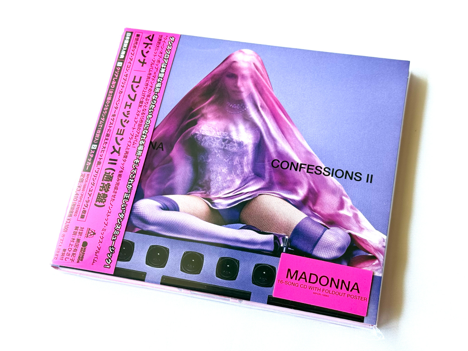 Madonna Confessions II CD Japan Limited Standard Edition Poster Bonus NEW