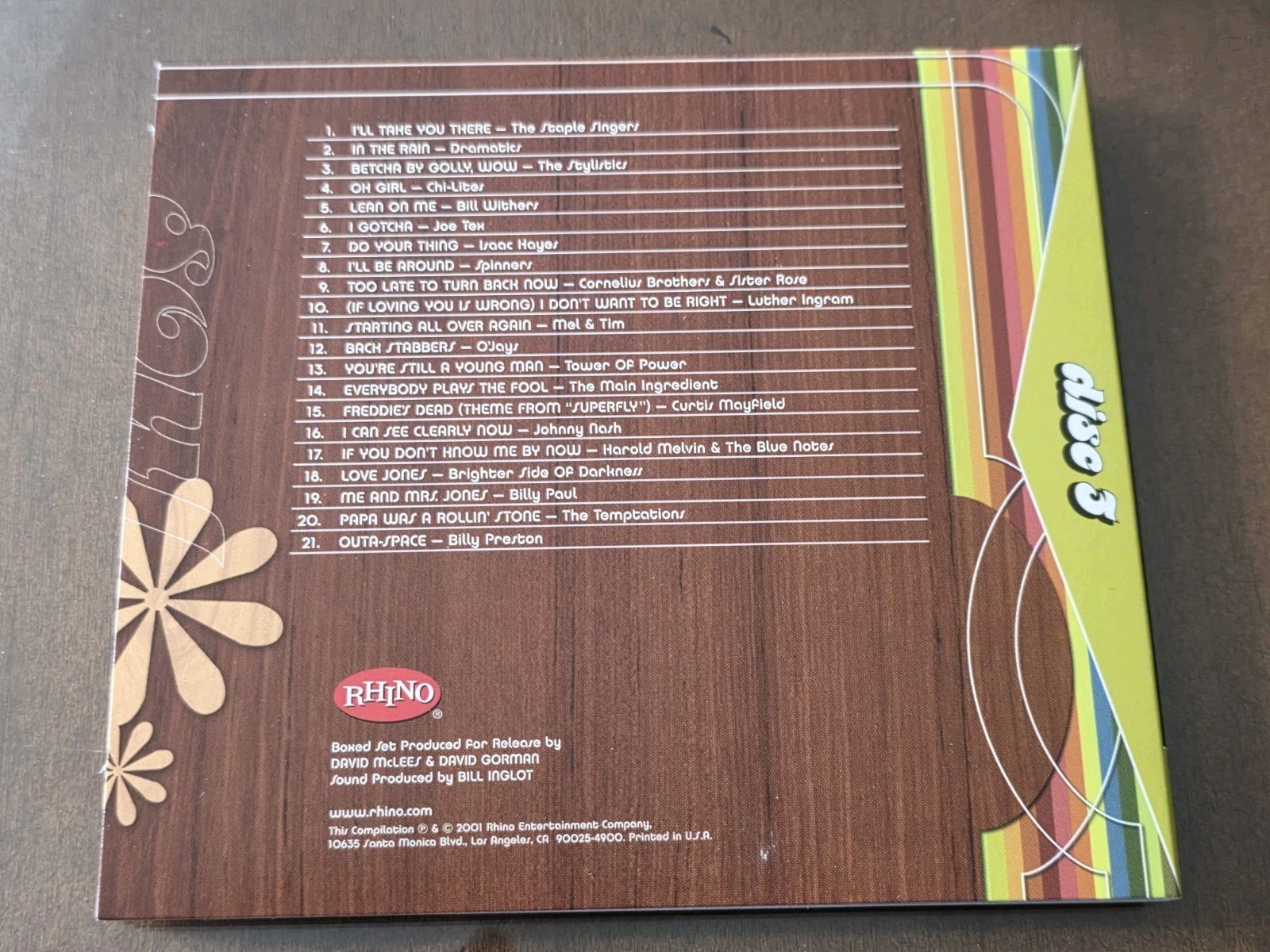 THE 70’S SOUL EXPERIENCE Can You Dig It – Rhino Box 6 CDs/136 tracks FREE SHIP