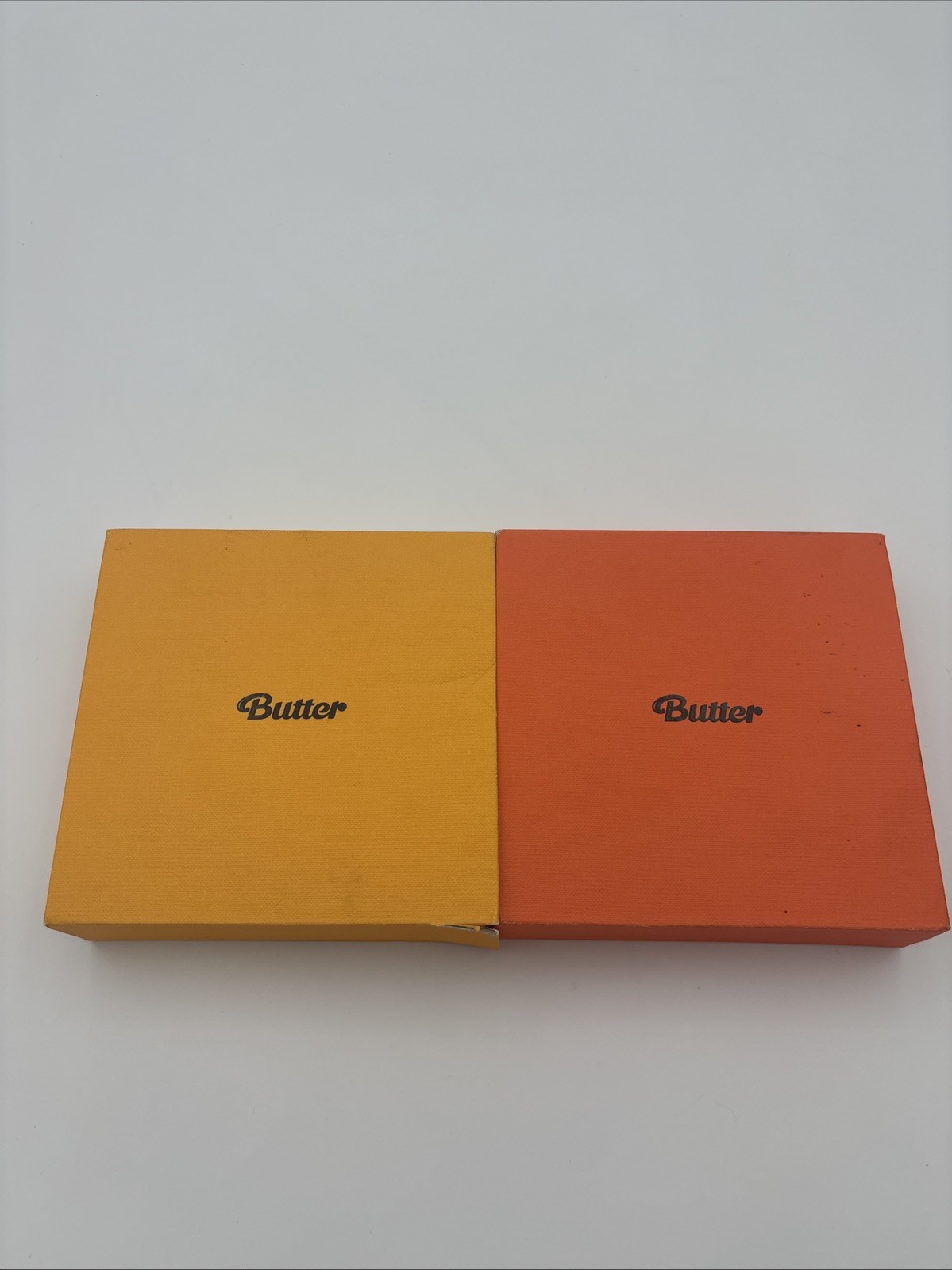 BTS Butter Album Cream and Peaches Version Complete Set