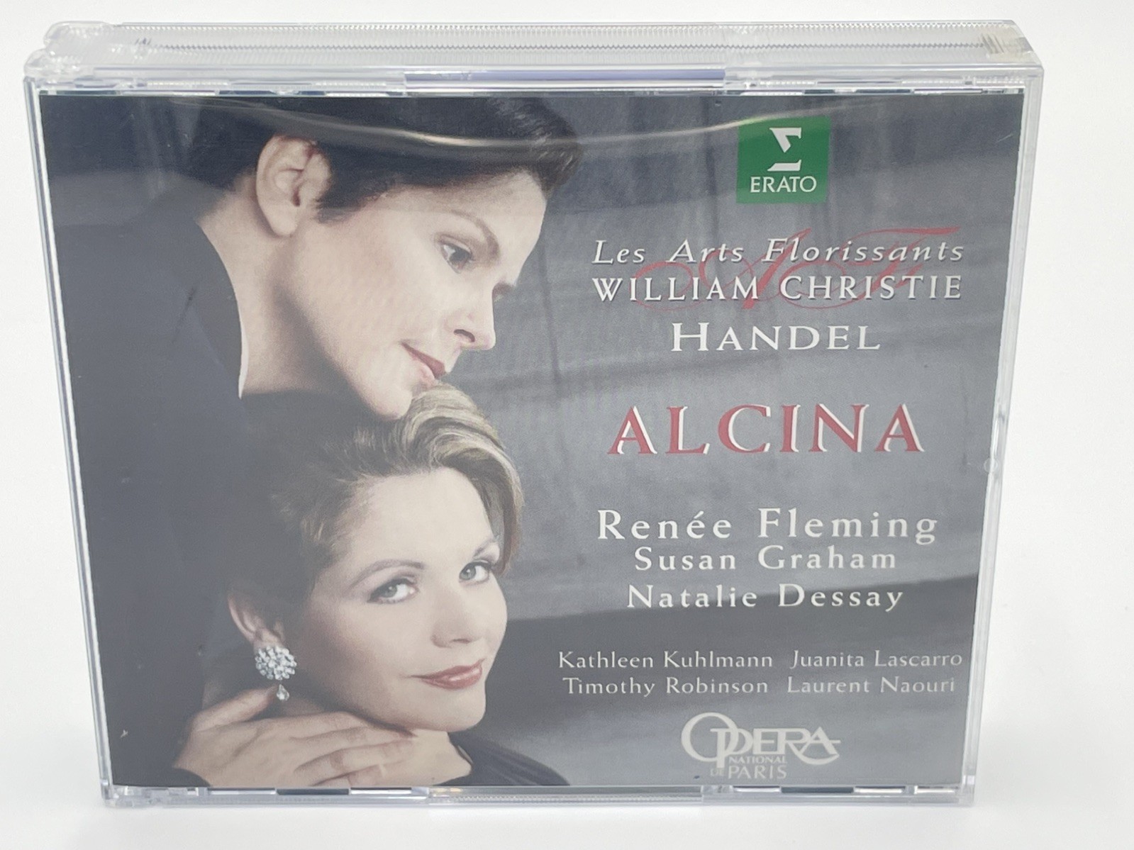 Handel Alcina 3 CD Set Renée Fleming Susan Graham Natalie Dessay Opera Erato 199