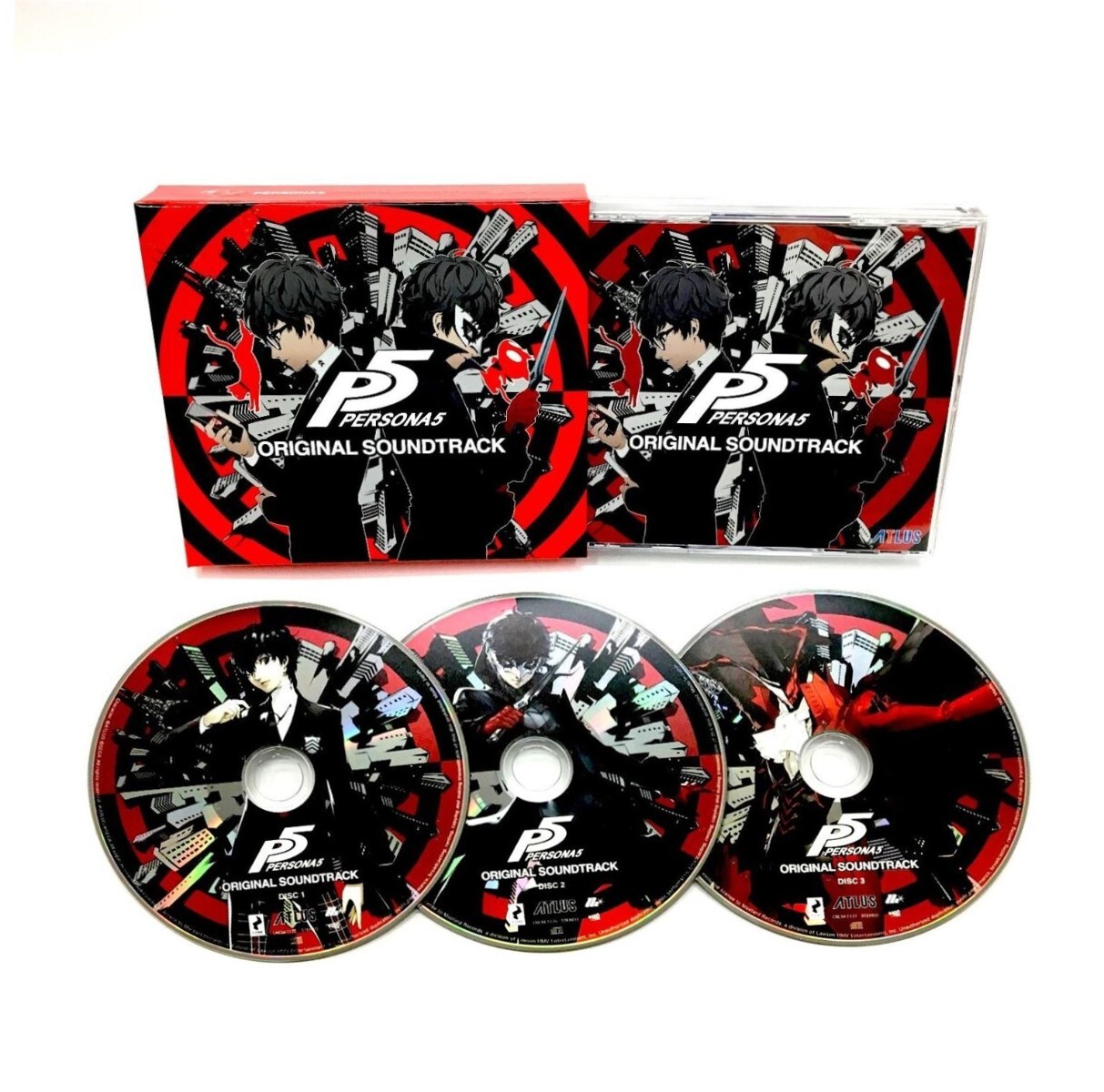 Persona 5 original soundtrack Atlas NEW CD – F/S from Japan