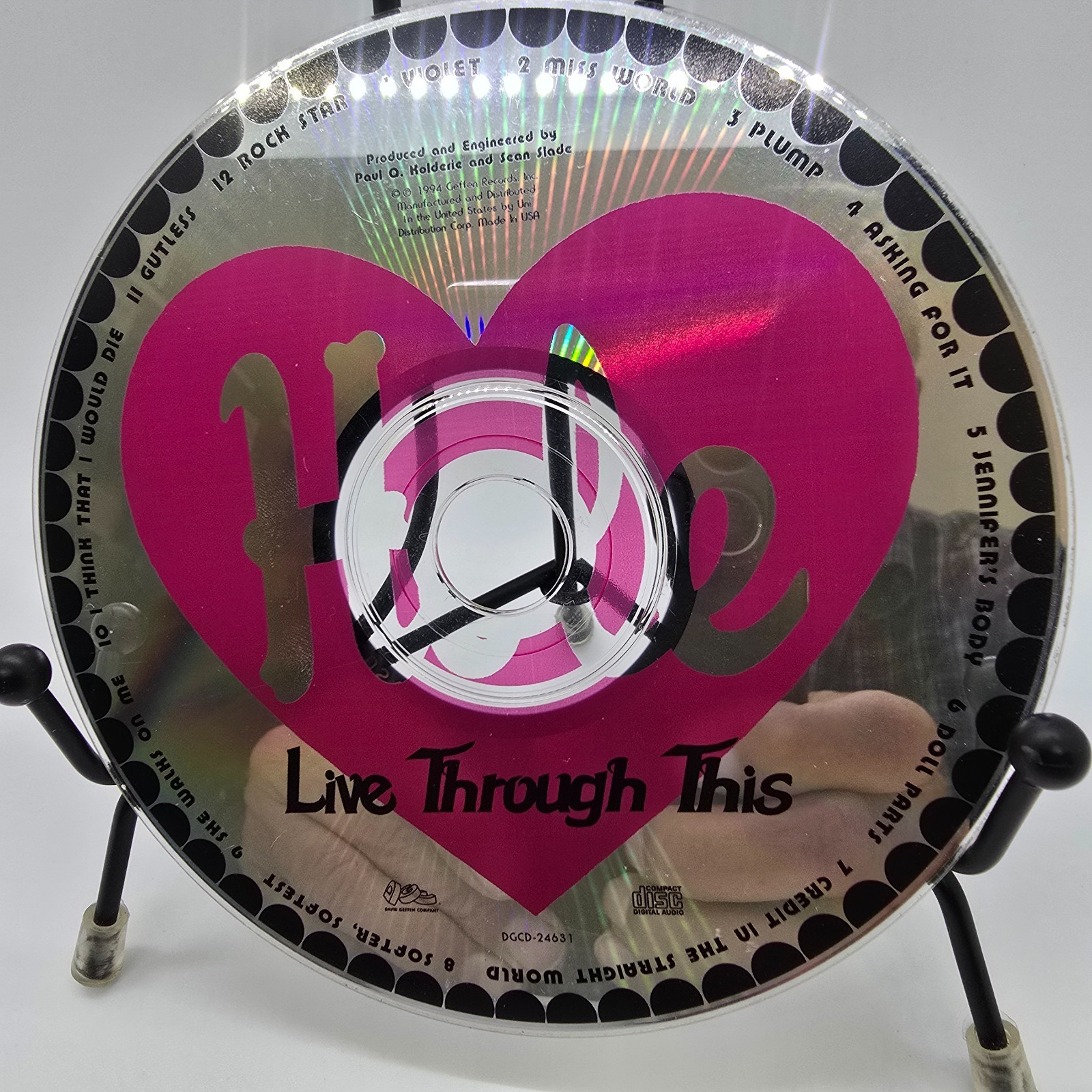 (DISC ONLY) Live Through this by Hole (CD, 1994) 90s Grunge Alt Rock