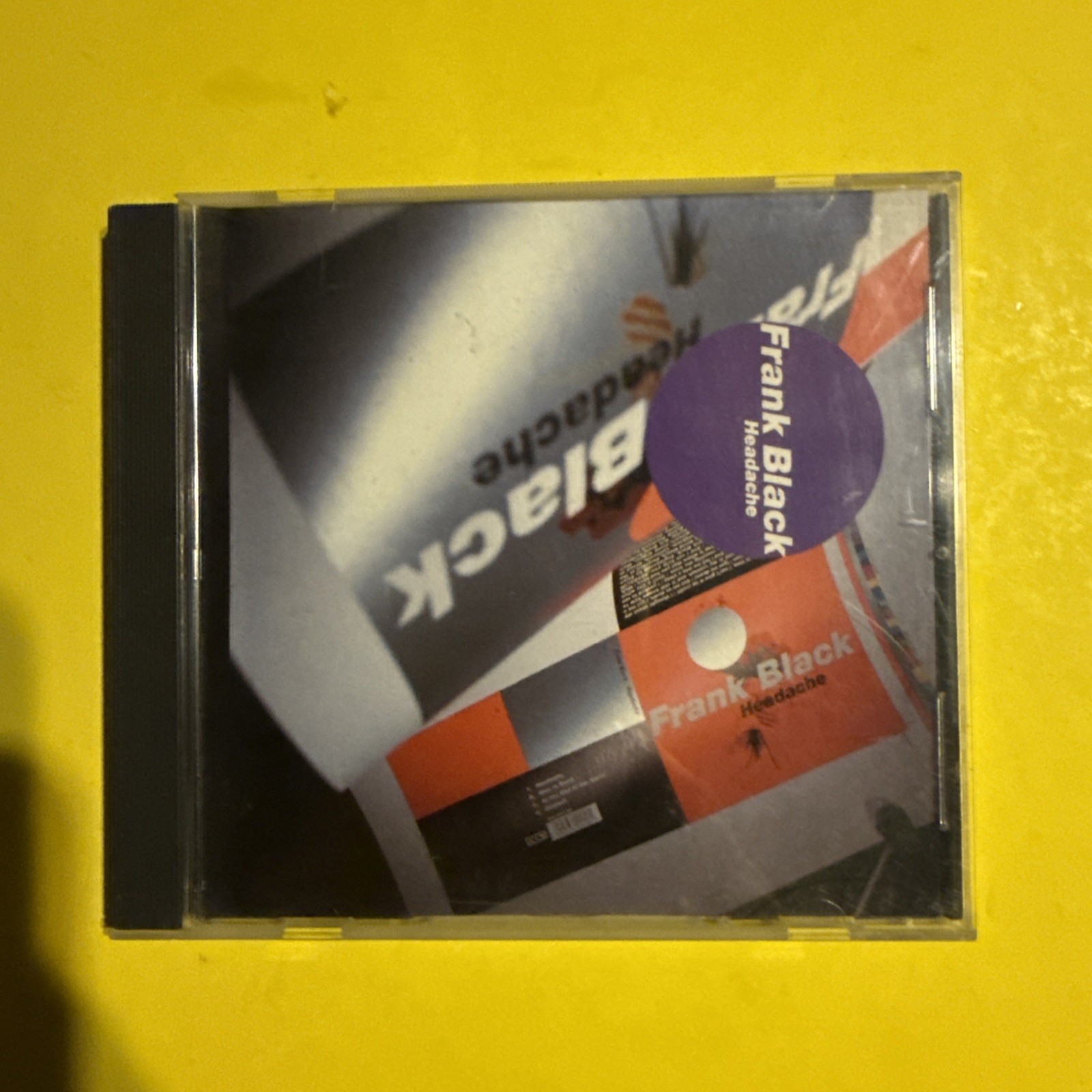 FRANK BLACK. HEADACHE (CD 1994) 4AD – THE PIXIES – MINT CONDITION FREE SHIPPING