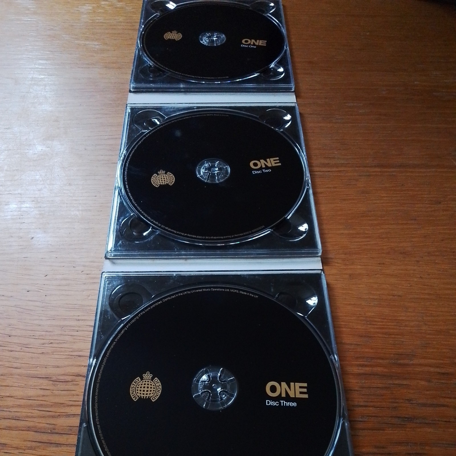 Ministry of Sound One – 3x CD Album – 54 Greatest Dance Tracks – 2009 Pre owned