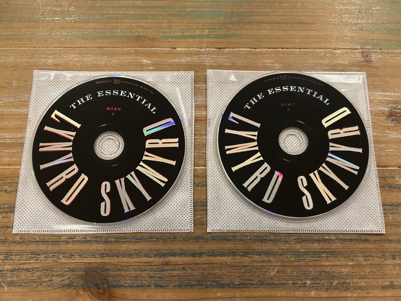 Lynyrd Skynyrd – The Essential Lynyrd Skynyrd – 2 CD Set – Discs Only