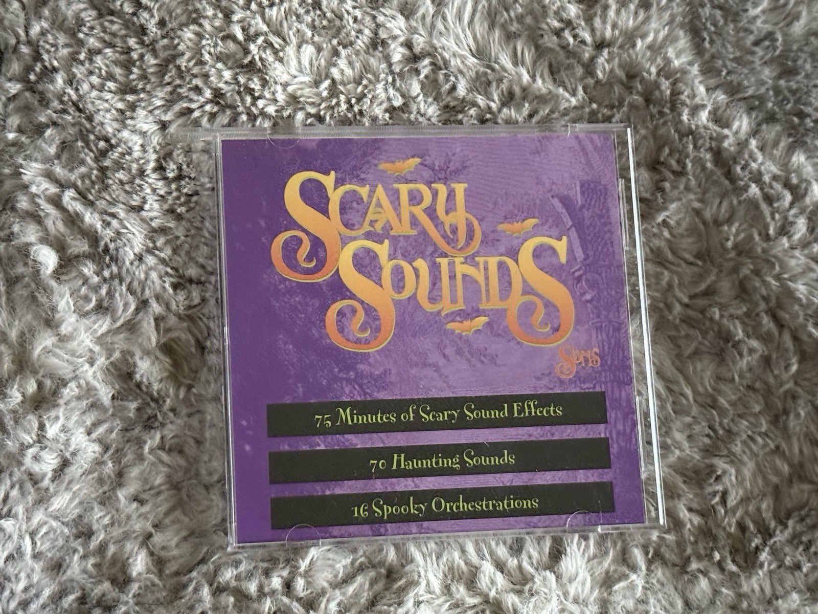 2003 Scary Sounds CD ~ 75 Min Eery Collection Of Sounds! ~ Halloween CD ✨🎃✨