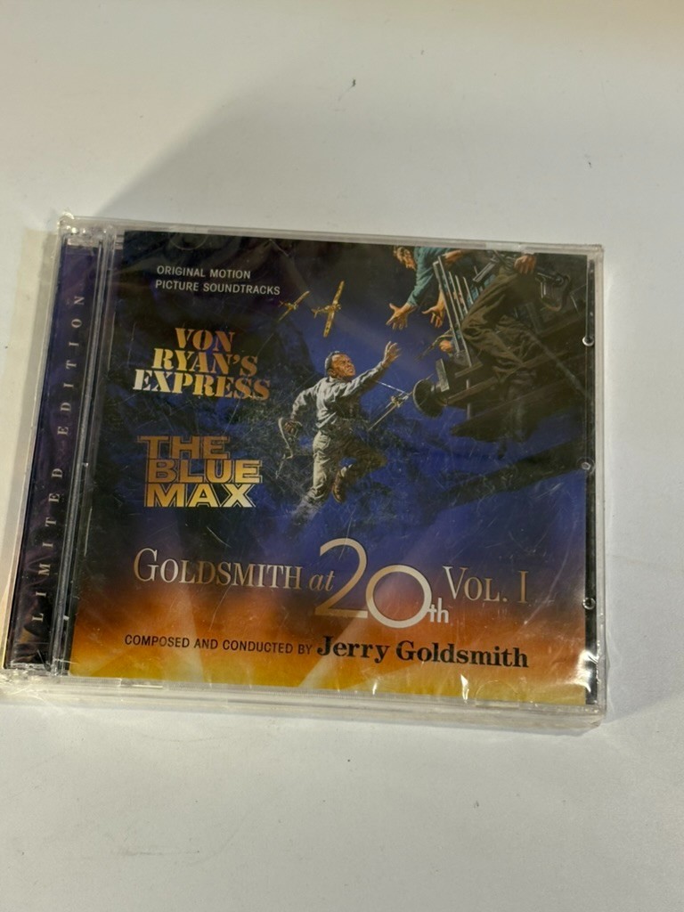 Jerry Goldsmith at 20th Vol 1 Von Ryans Express Blue Max 2 CD La-La Land Soundtr