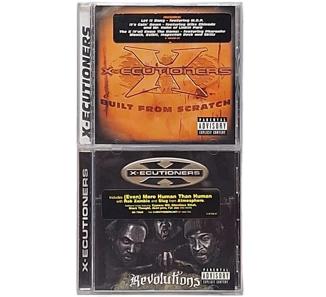 X-Ecutioners CD Lot Of 2 Excellent Ex Rare OOP Tested Fast Shipping