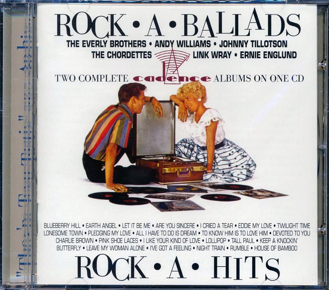 Rock A Ballads + Rock A Hits (2 albums on 1 CD) (CD) NEW
