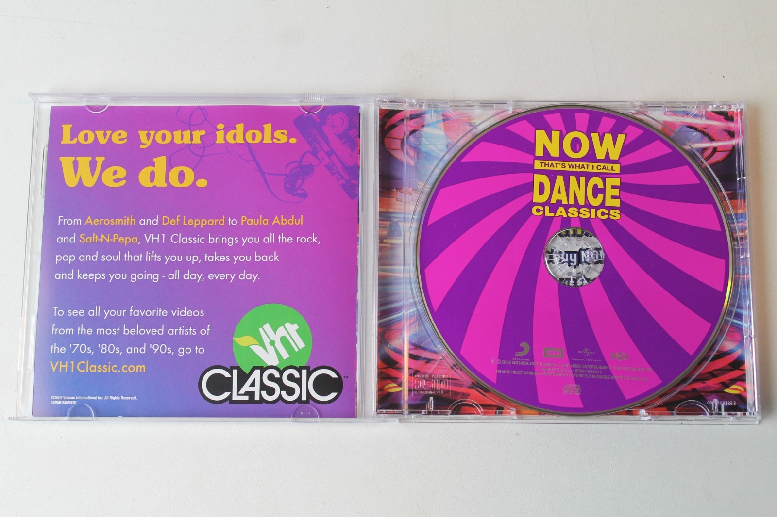 Now That’s What I Call Dance Classics CD by Various Artists 2009 EMI Universal
