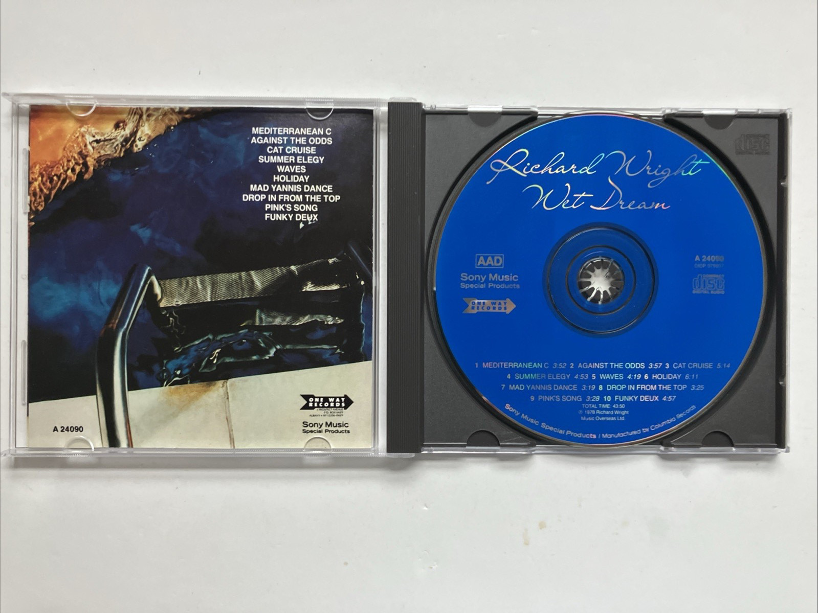 Wet Dream by Richard Wright (CD, 1993) Pink Floyd – One Way Records