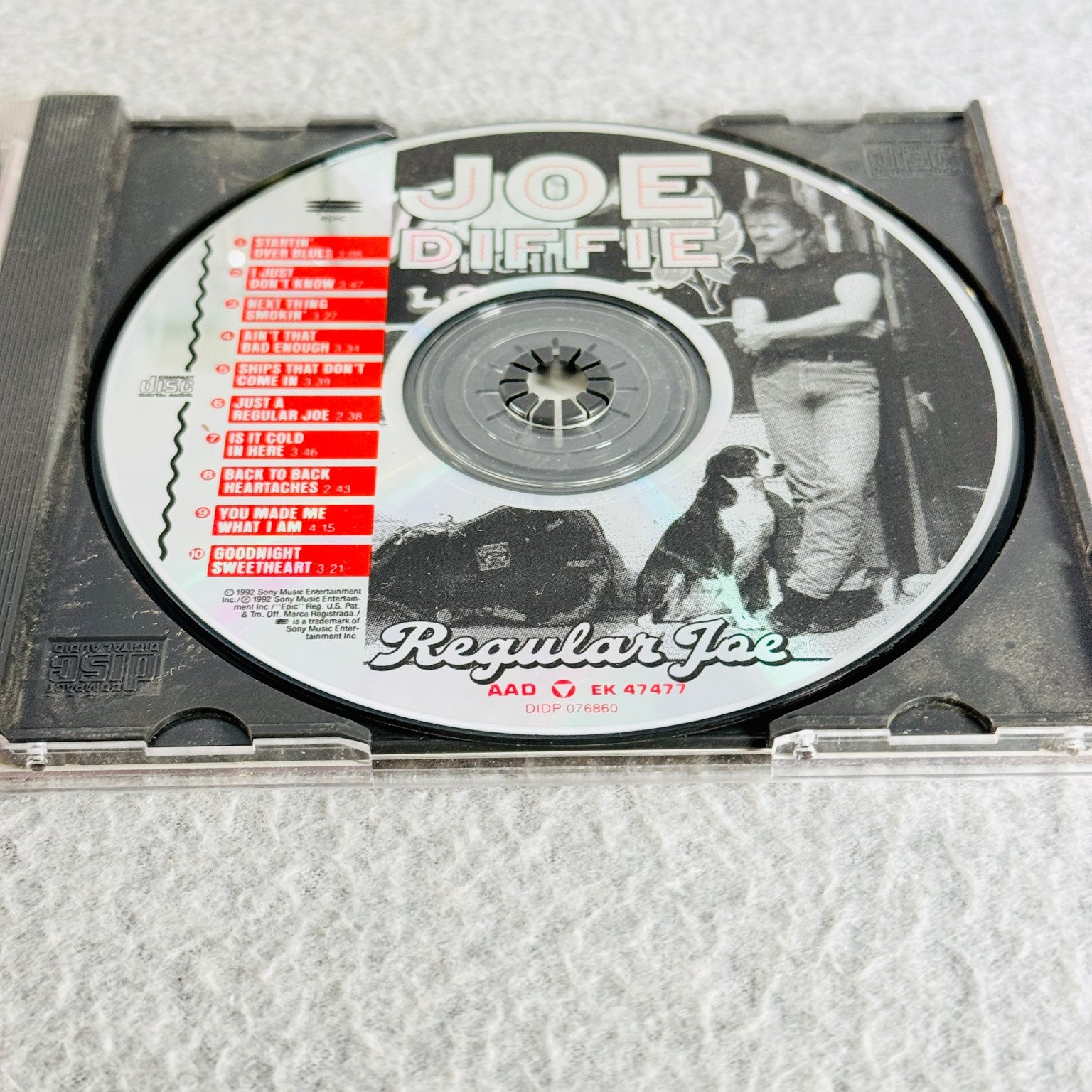 Joe Diffie – Regular Joe CD 1992 Country Epic