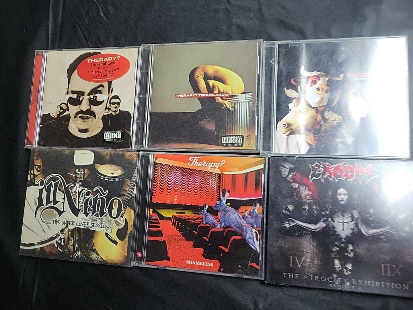 Heavy Metal CD Lot of 20 – Soil, Hirax, Ill Nino, Therapy, Exodus, Megadeth, #1