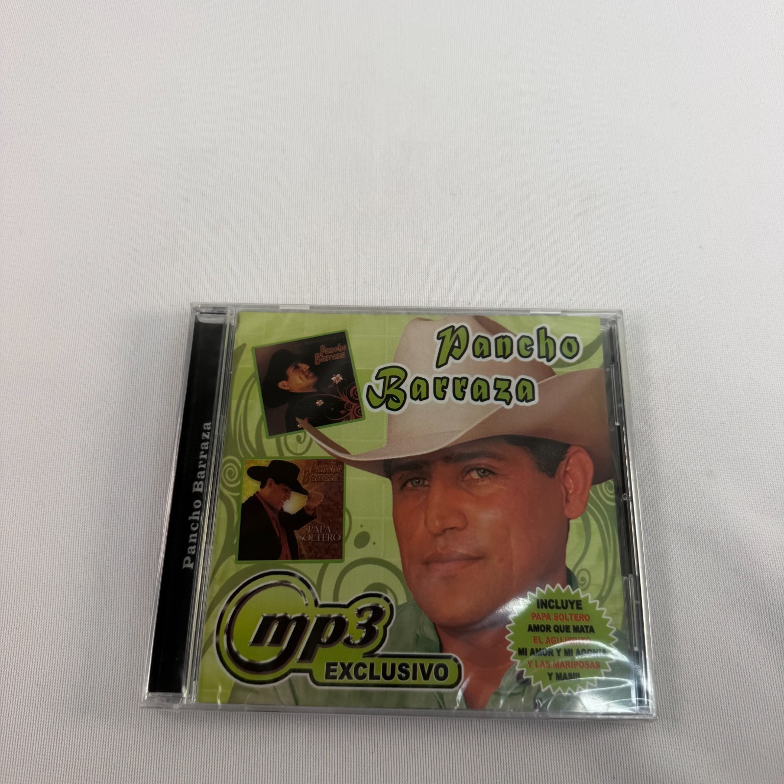 Pancho Barraza Exclusivo Pancho Barraza MP3 CD Papa Soltero Album NEW SEALED