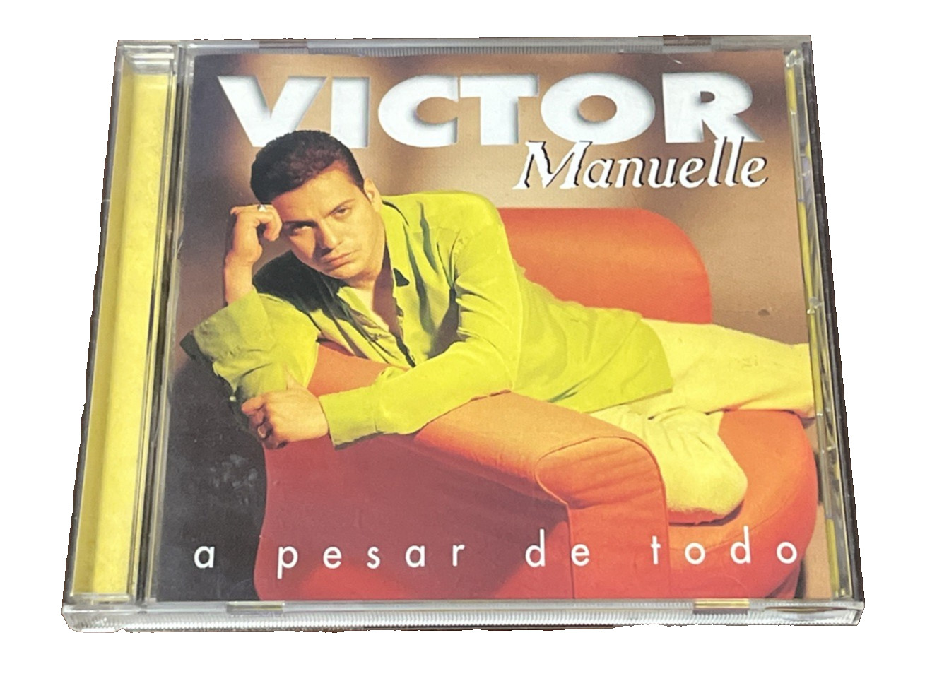 Víctor Manuelle – A Pesar de Todo (CD, 1997 Sony Discos) Salsa / Latin /Tropical