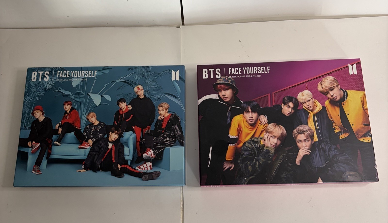 BTS Face Yourself Limited Edition Albums C&B Lot Of 2