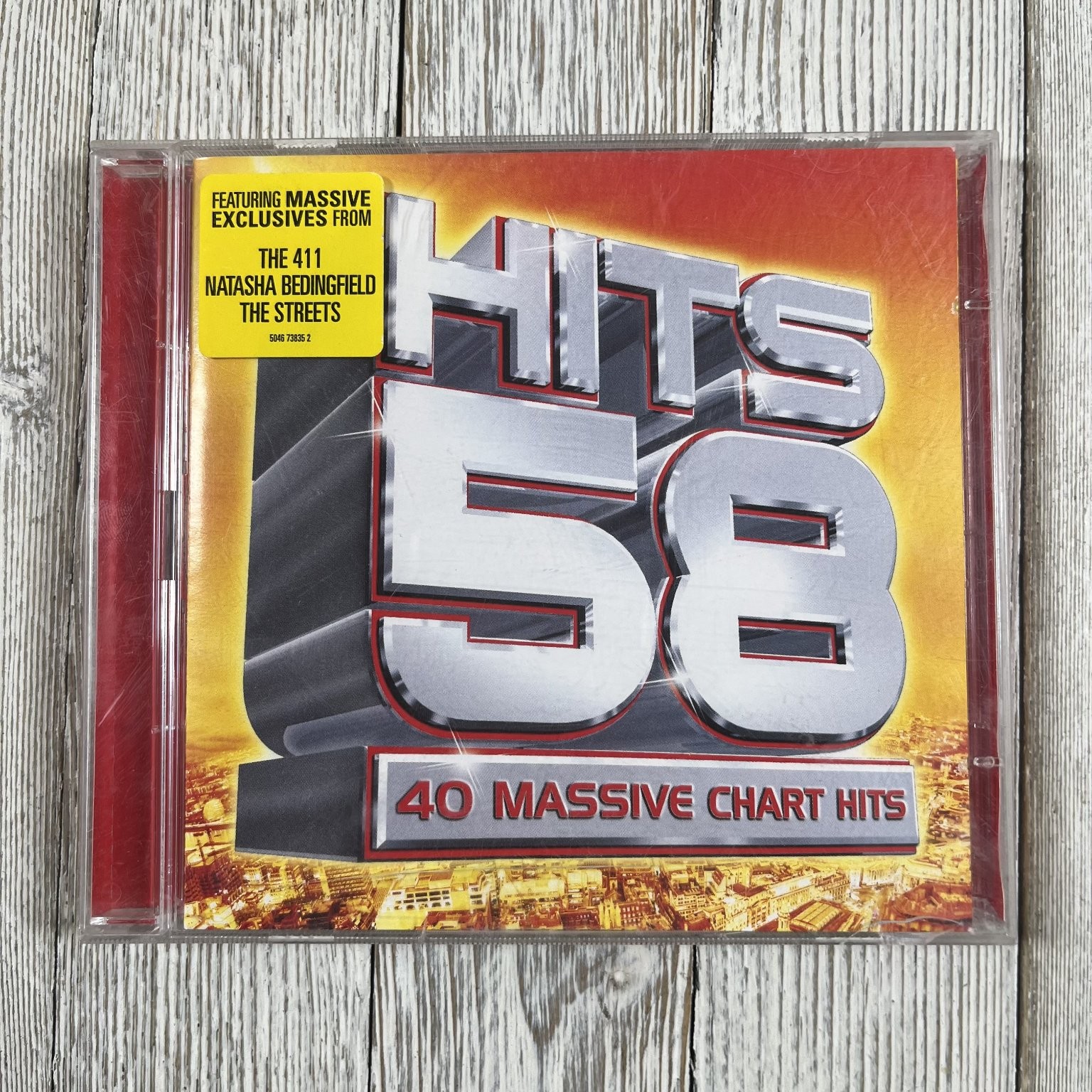 Various – Hits 58 CD 2004 40 Chart Hits Pop Dance R&B BMG Sony Music TV