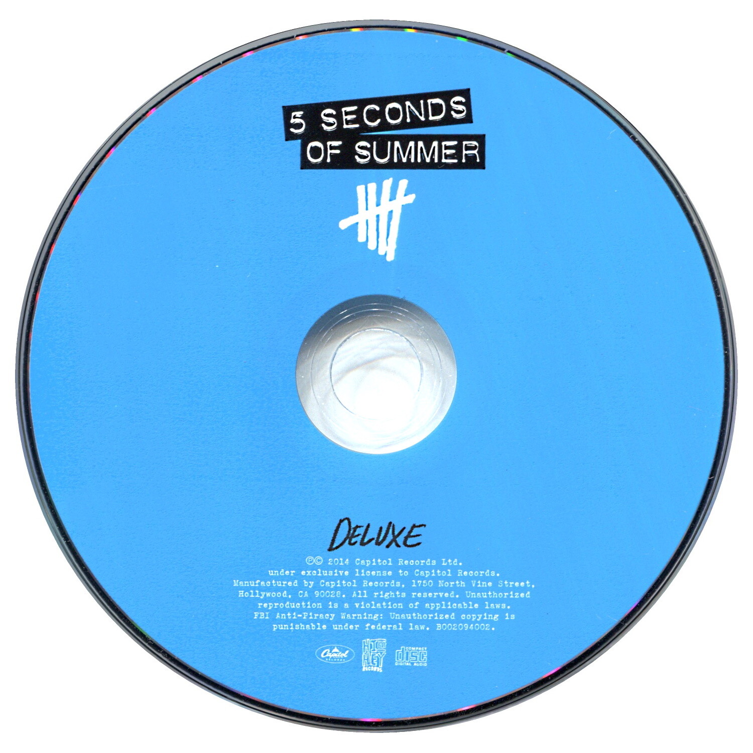 +4 BONUS TRACKS—- 5 SECONDS OF SUMMER Exclusive BLUE Cover 5SOS Deluxe CD 0718