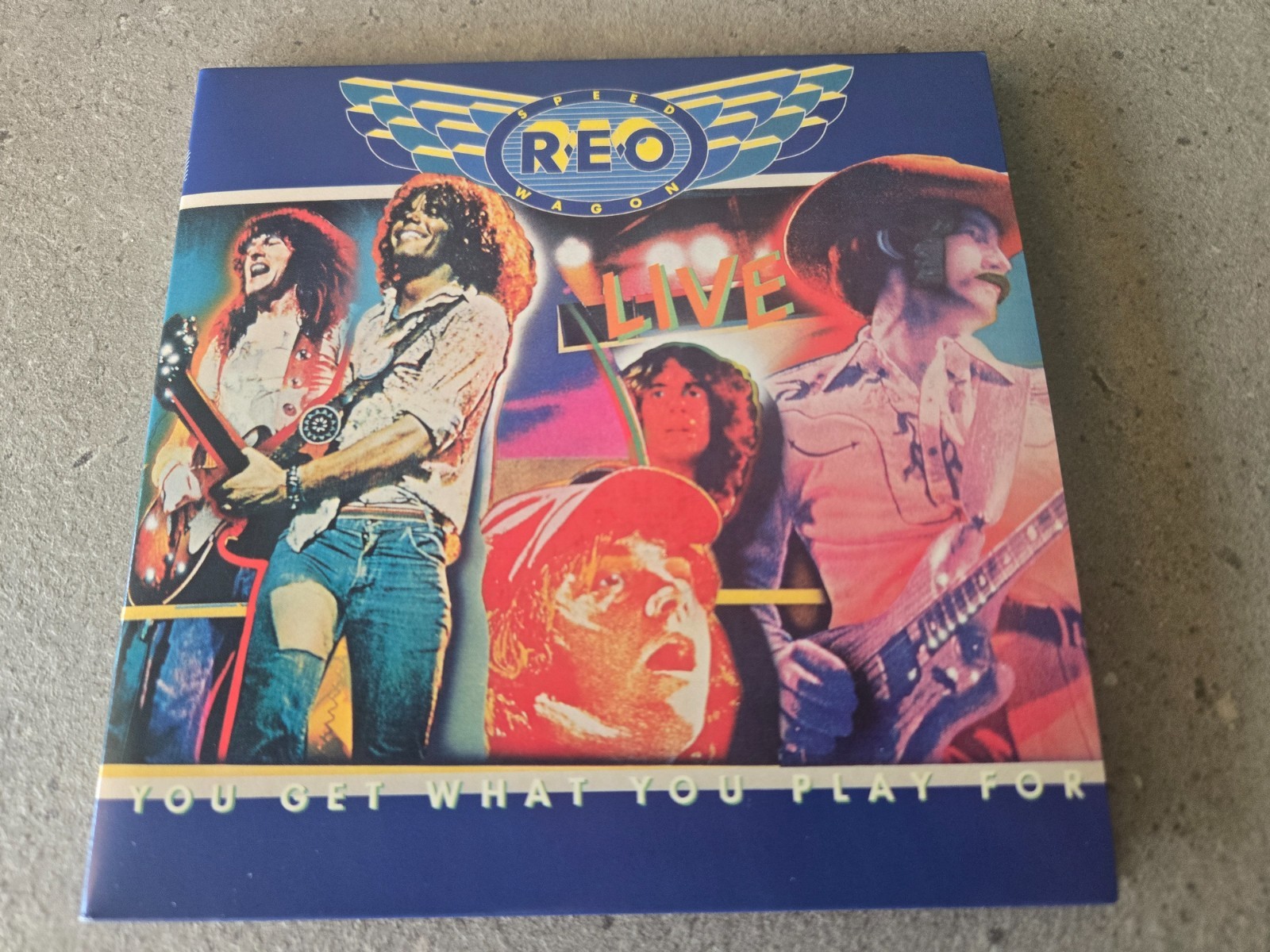 REO Speedwagon – You Get What You Play For – Japan Mini LP CD EICP 1486-7 Rare !