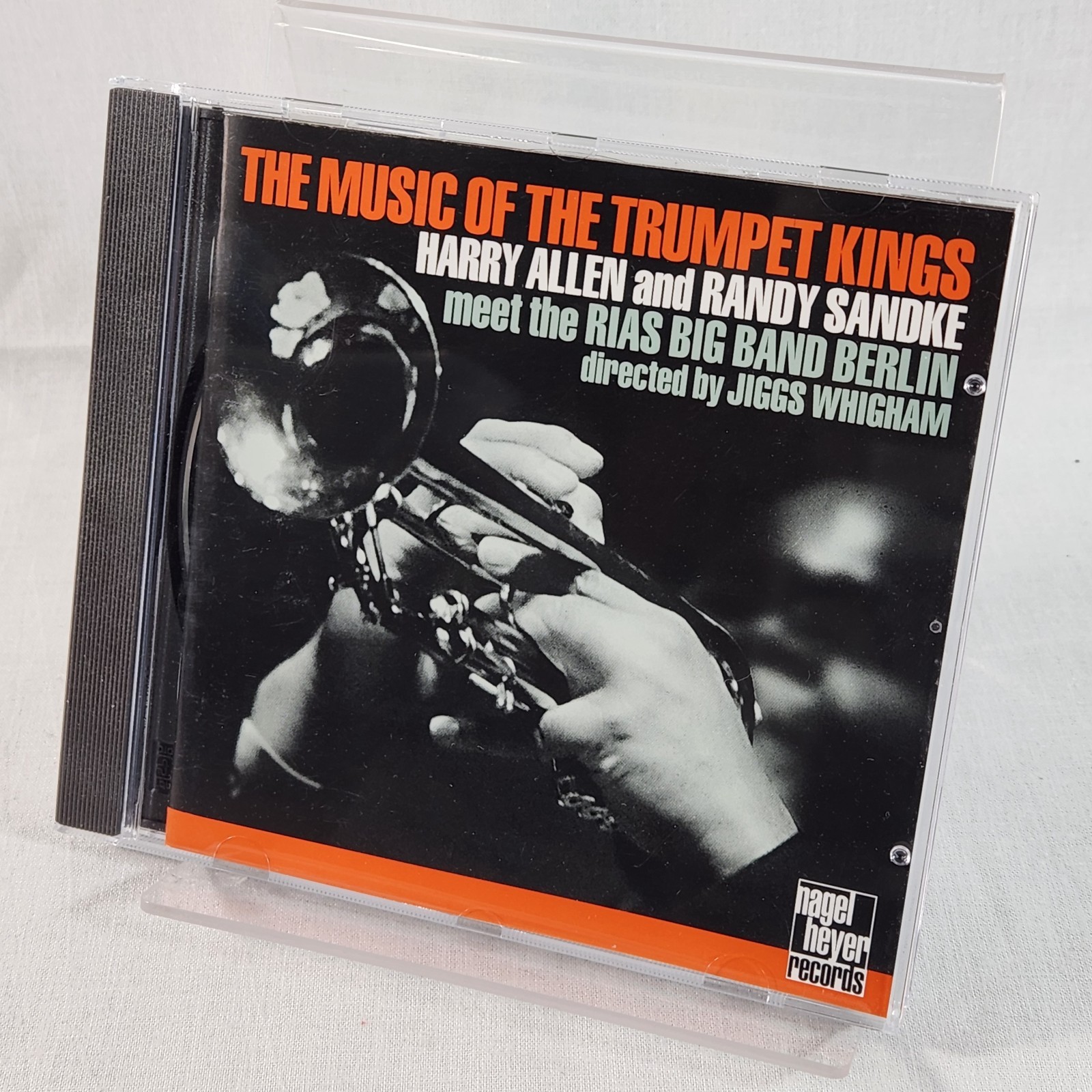 HARRY ALLEN / RANDY SANDKE THE MUSIC OF THE TRUMPET KINGS Disc NEAR MINT FREEShp