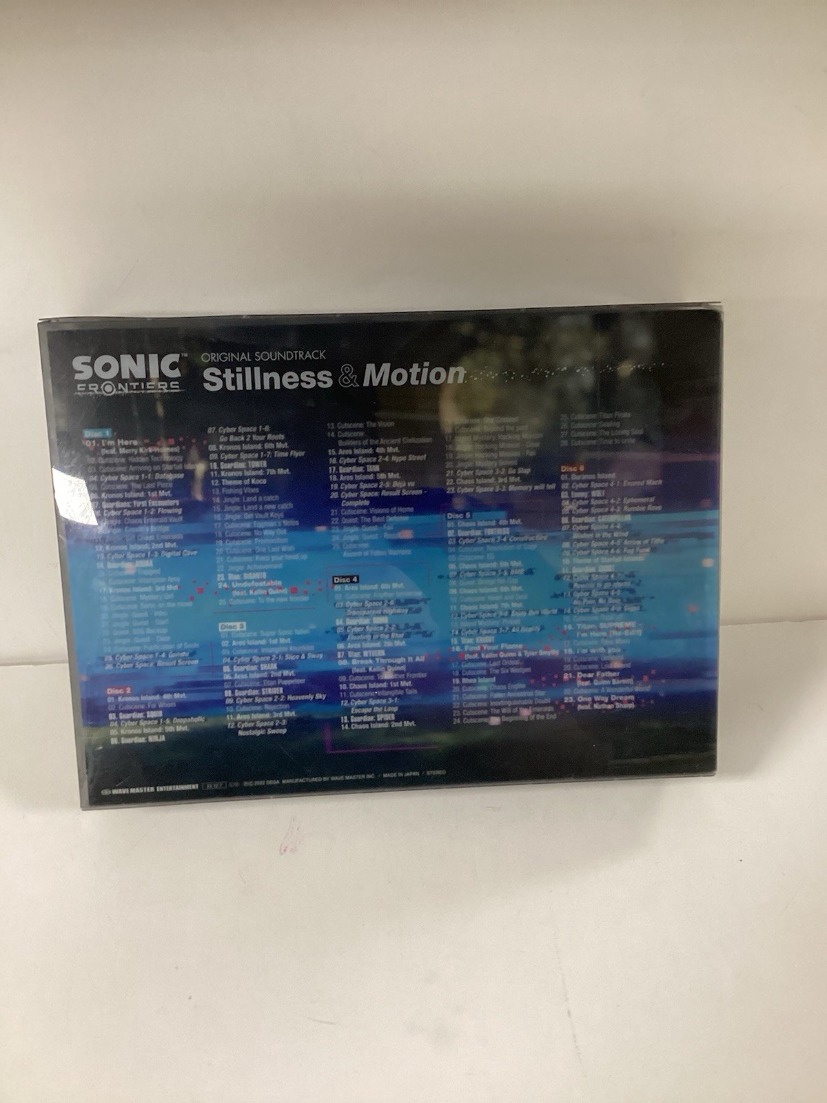 Sonic Frontiers Original Soundtrack – Stillness & Motion – CD