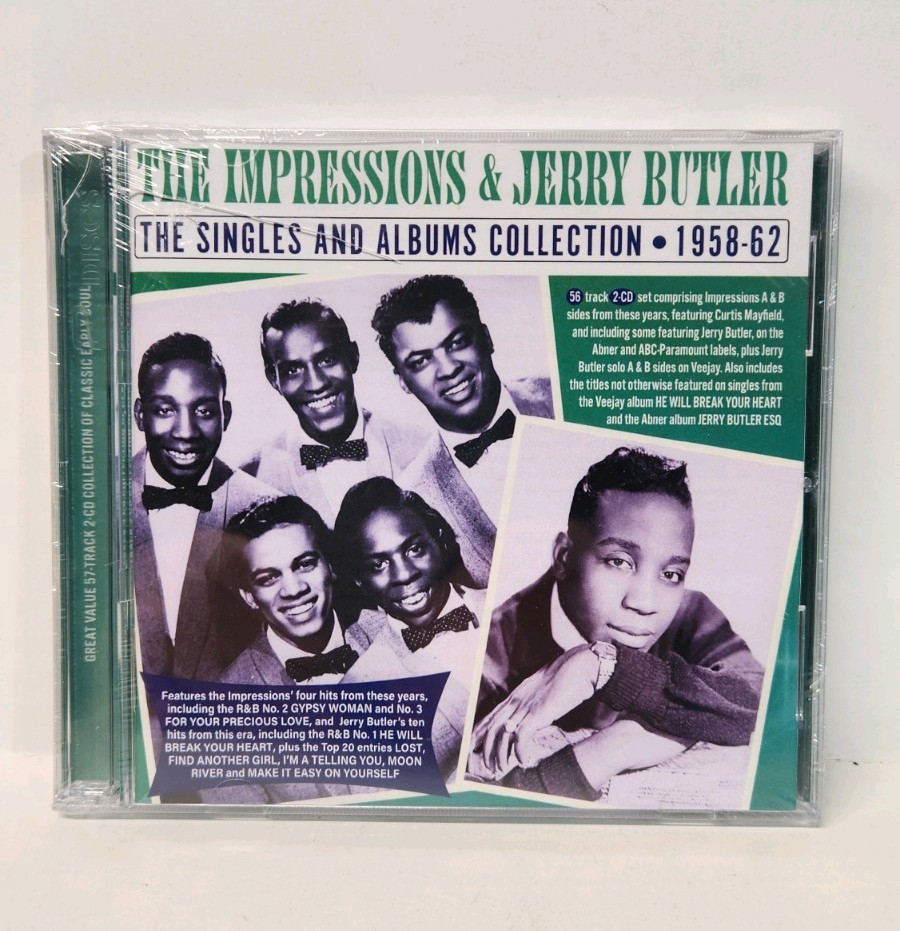 The Impressions & Je – The Singles & Albums Collection 1958-62 ☆ FACTORY SEALED