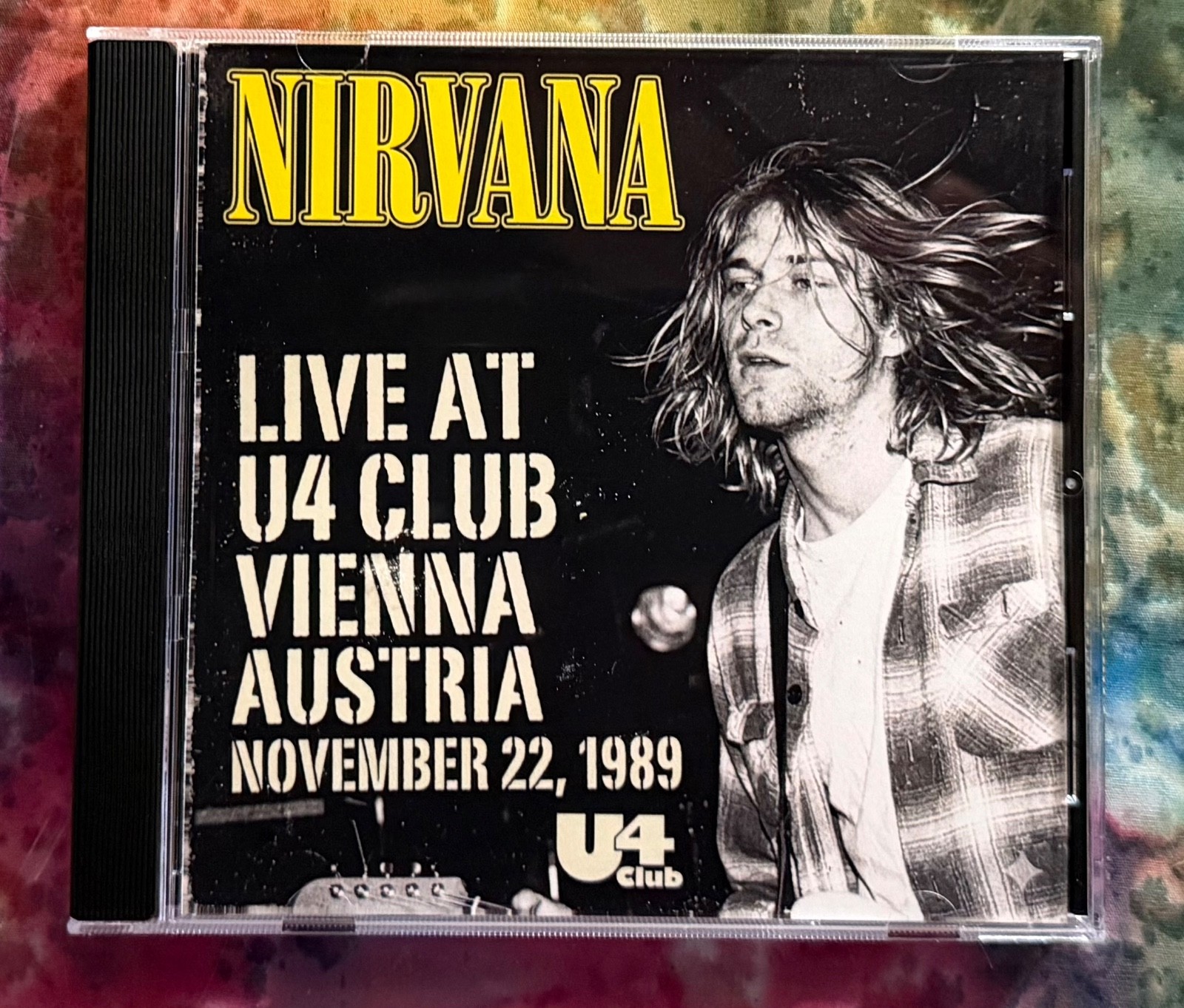 Nirvana U4 Club Vienna Austria 11-22-1989 Live Soundboard German Import