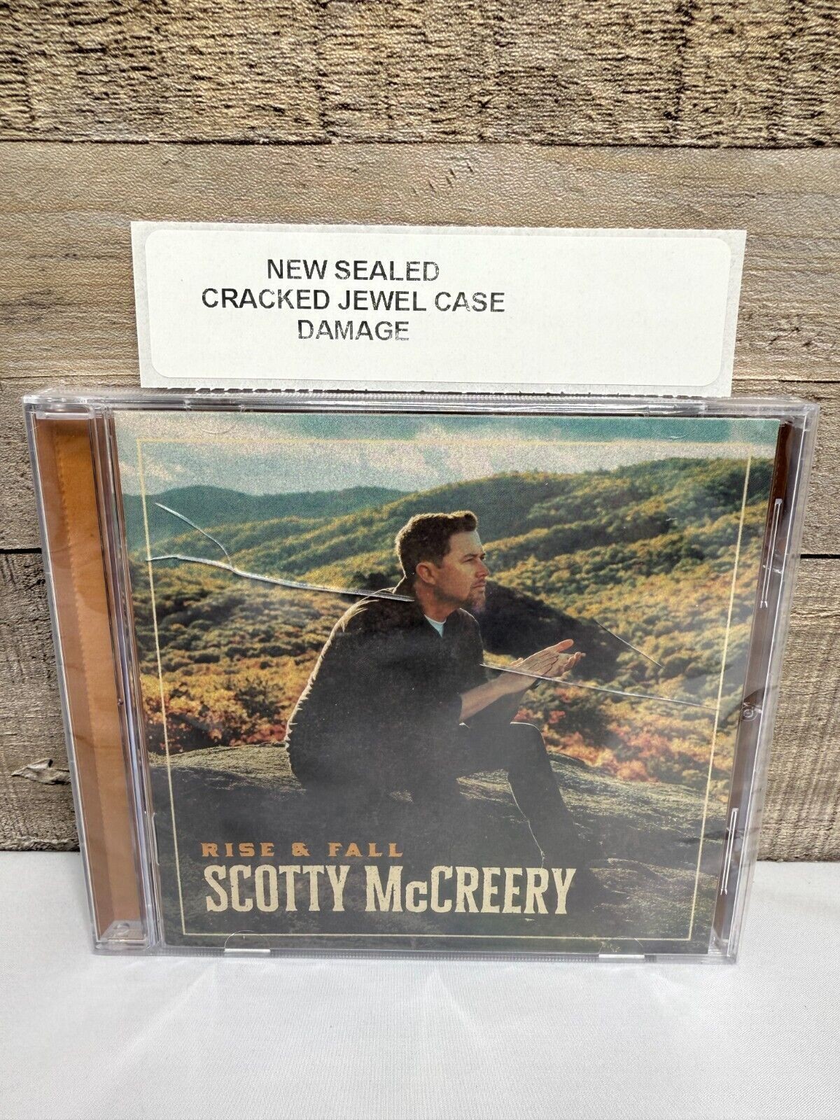 Scotty McCreery “Rise & Fall” 2024 CD (cracked jewel case)