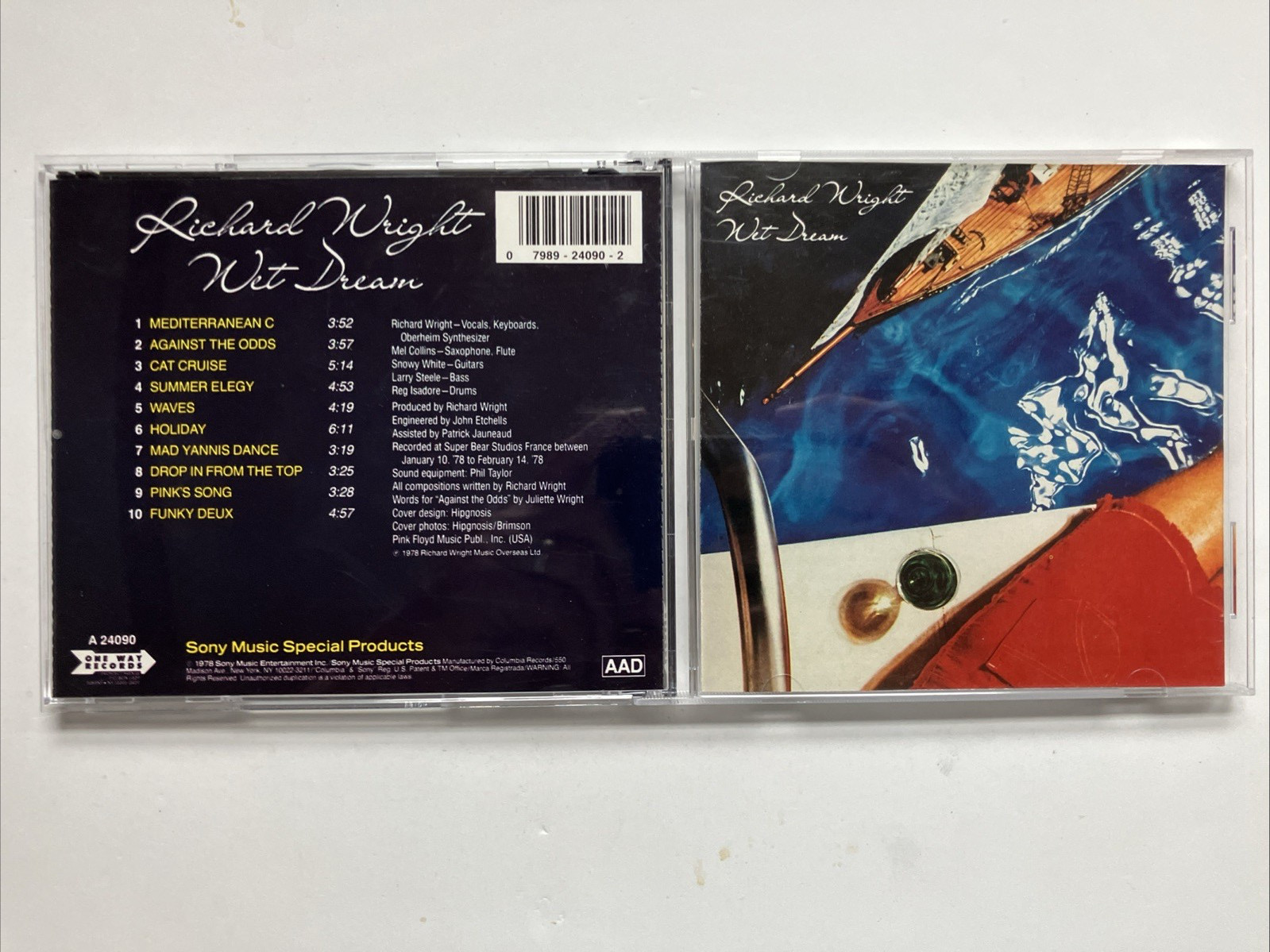 Wet Dream by Richard Wright (CD, 1993) Pink Floyd – One Way Records