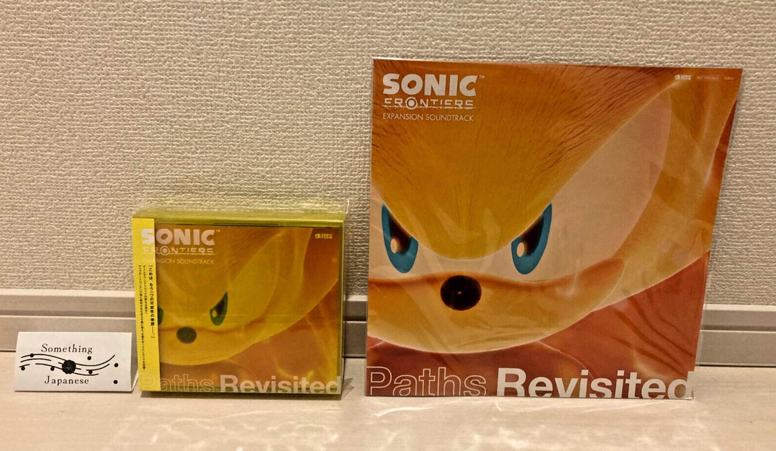 Sonic Frontiers Expansion Soundtrack Paths Revisited 2 CDs +Mega Jacket (Poster)