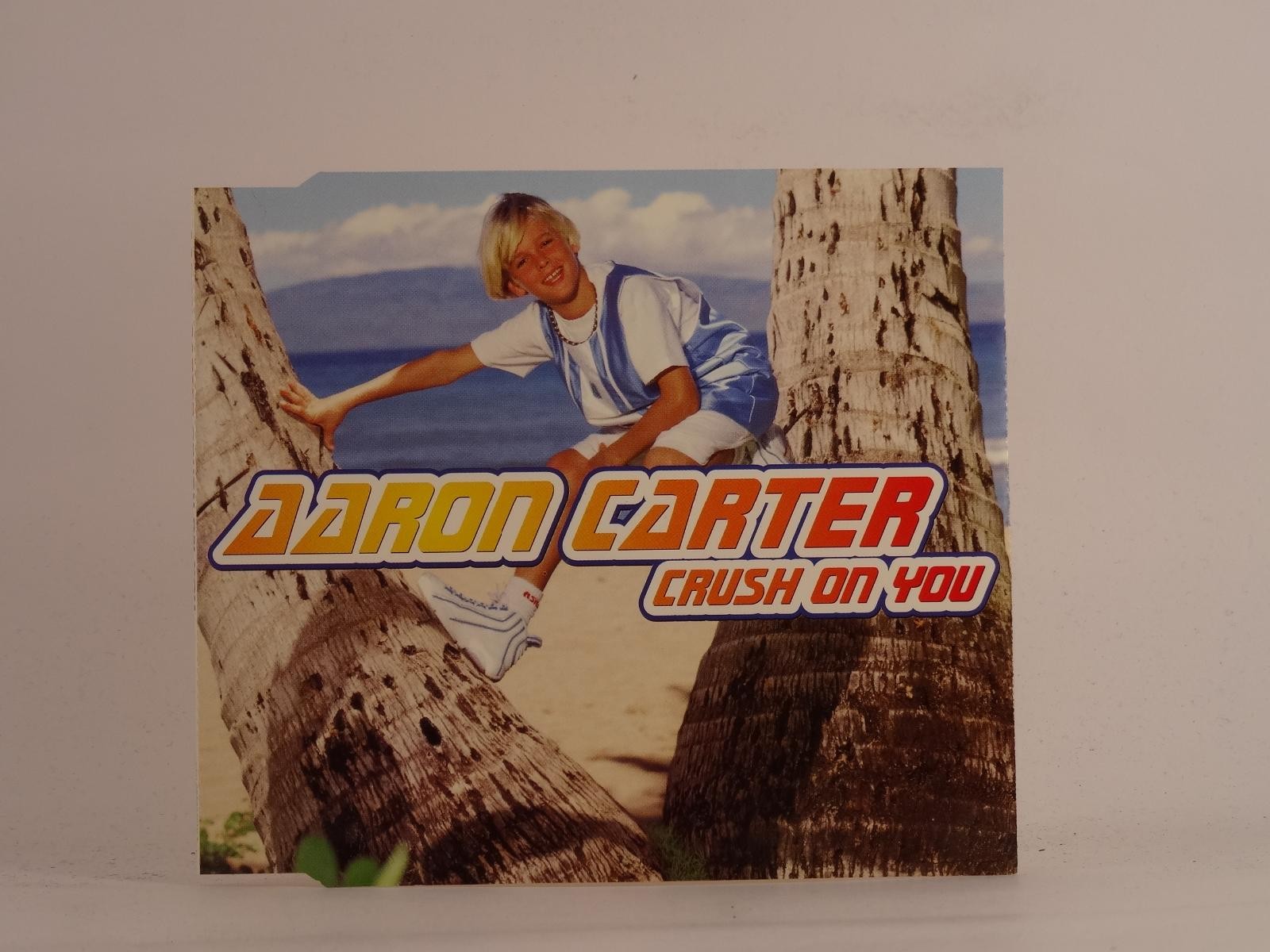 AARON CARTER CRUSH ON YOU (K40) 4 Track CD Single including Picture Sleeve EDEL