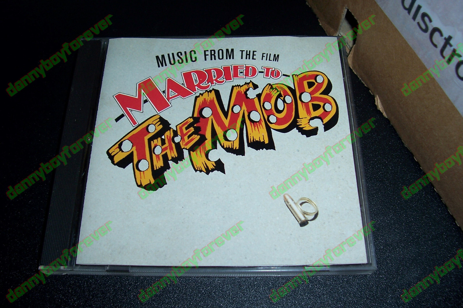 Married To The Mob Soundtrack CD Sinead OConnor New Order Debbie Harry Brian Eno