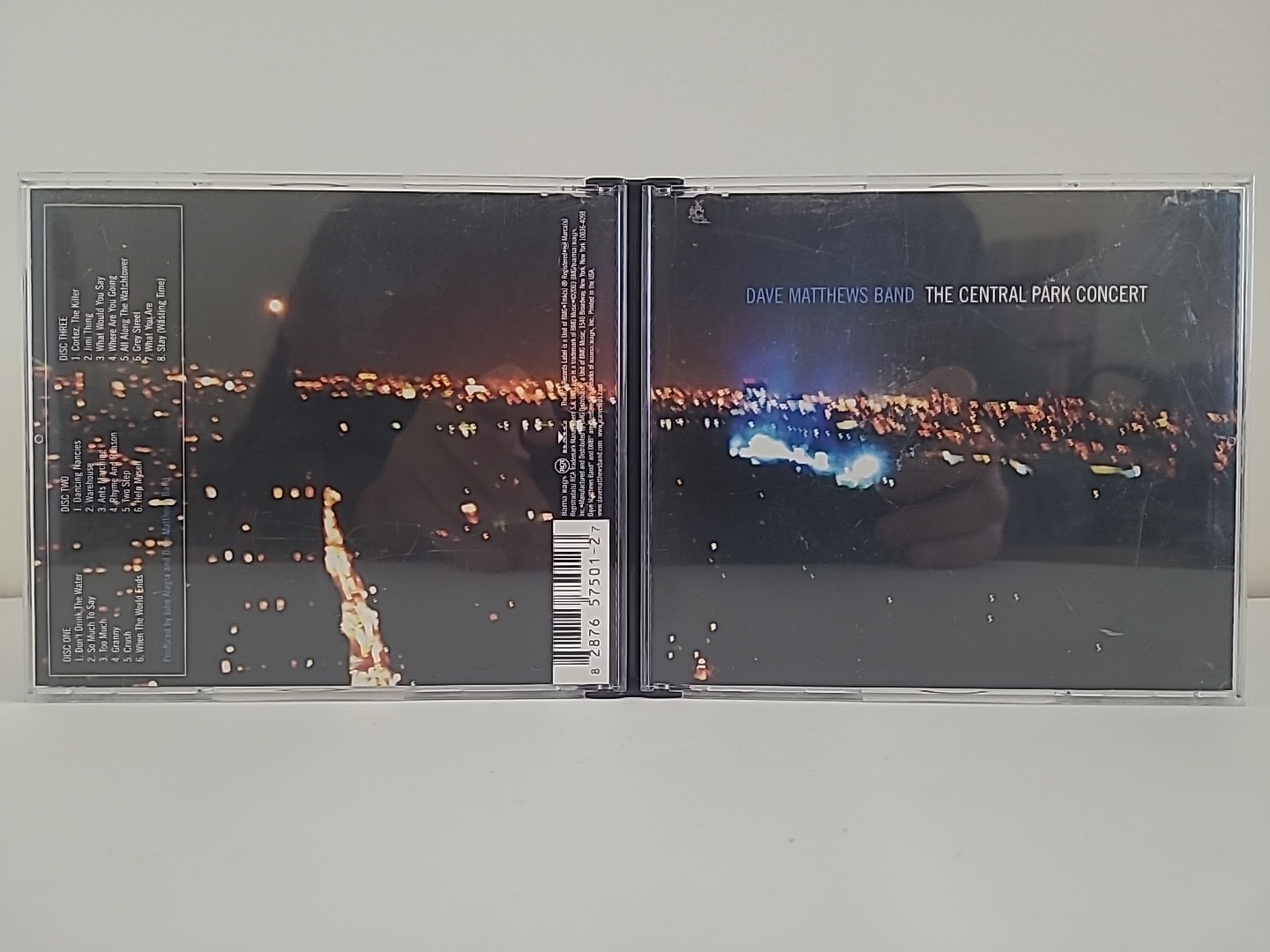 Dave Matthews Band – The Central Park Concert (3-CD Set, 2003)