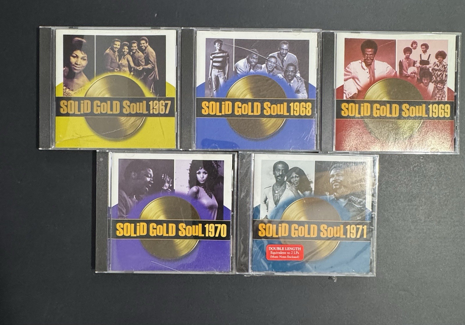 Time Life Solid Gold Soul CD Lot 1967 1968 1969 1970 1971 Complete