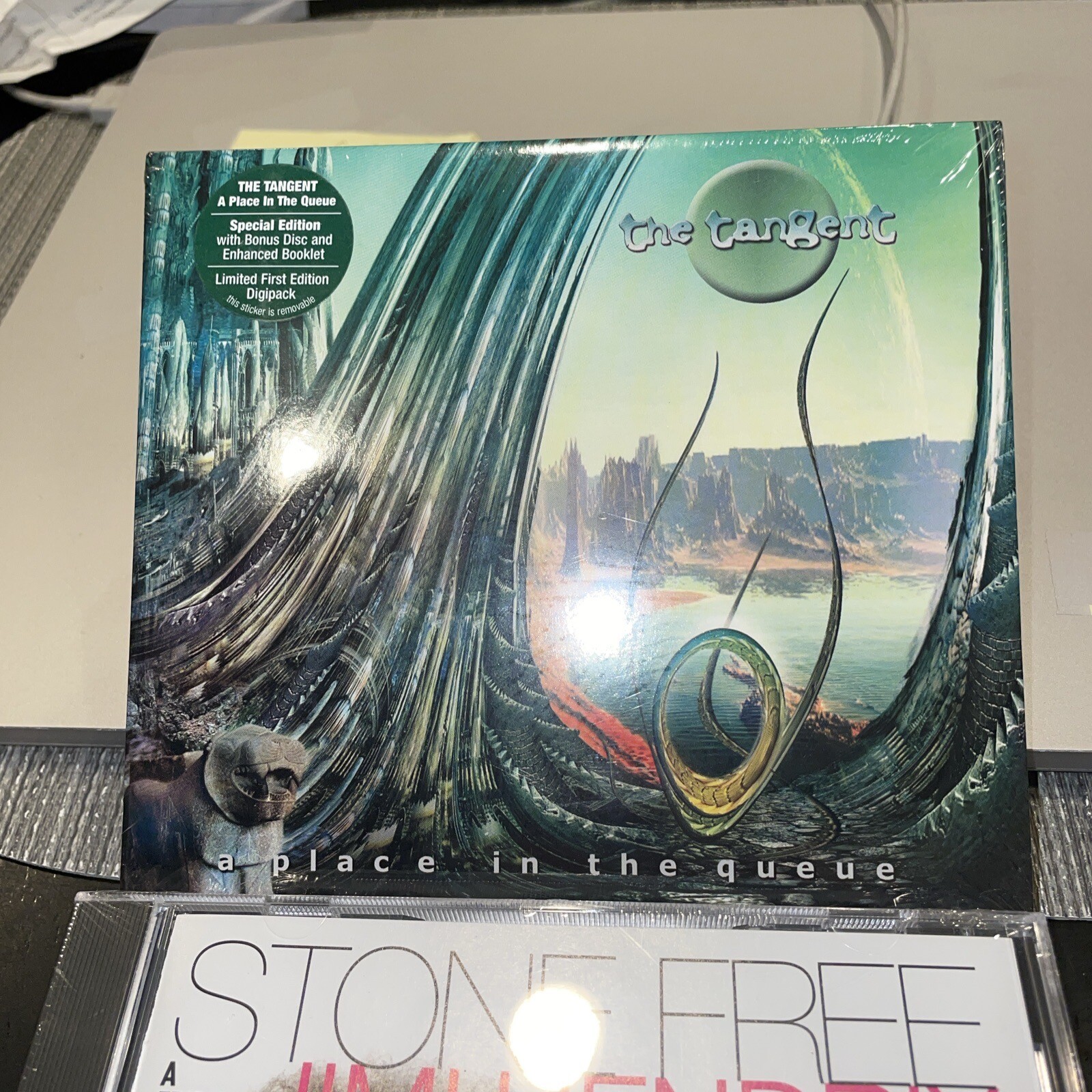 TANGENT A PLACE IN THE QUEUE 2 CD PROGRESSIVE ROCK NEW! SEALED with Hype!