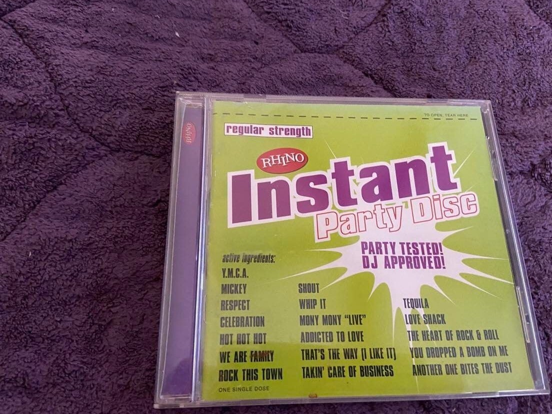 Instant Party Disc: Regular Strength by Various Artists (CD, Apr-1999, Rhino (La