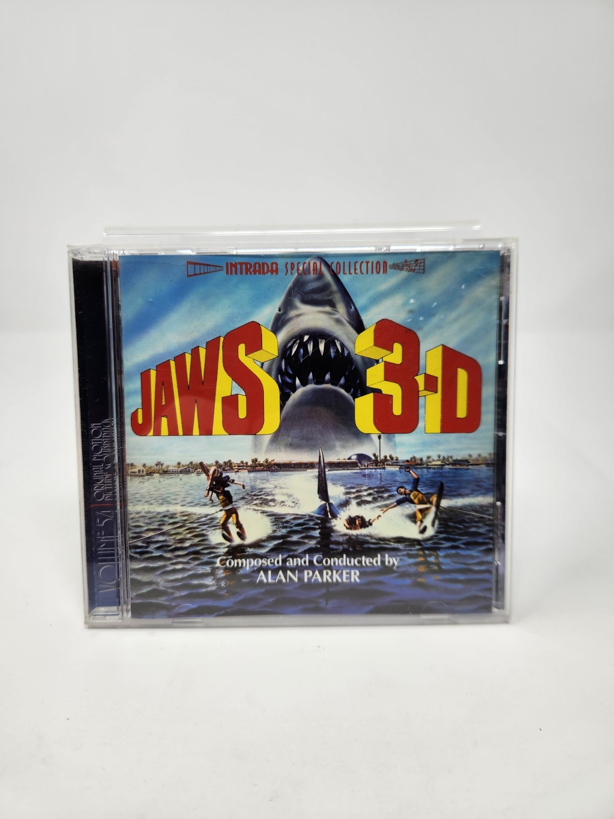 *Single Disc ISC 54* JAWS 3-D Soundtrack Cd Score Alan Parker Intrada Oop 1983