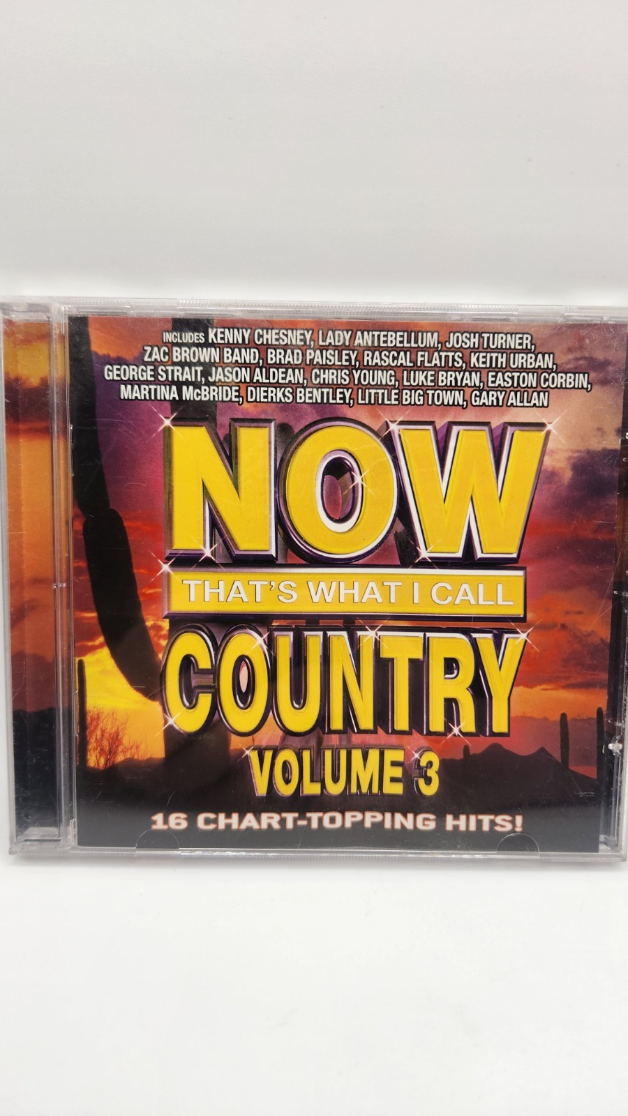 NOW That’s What I Call Country Vol 3 CD 2010 Hits Kenny Chesney EMI