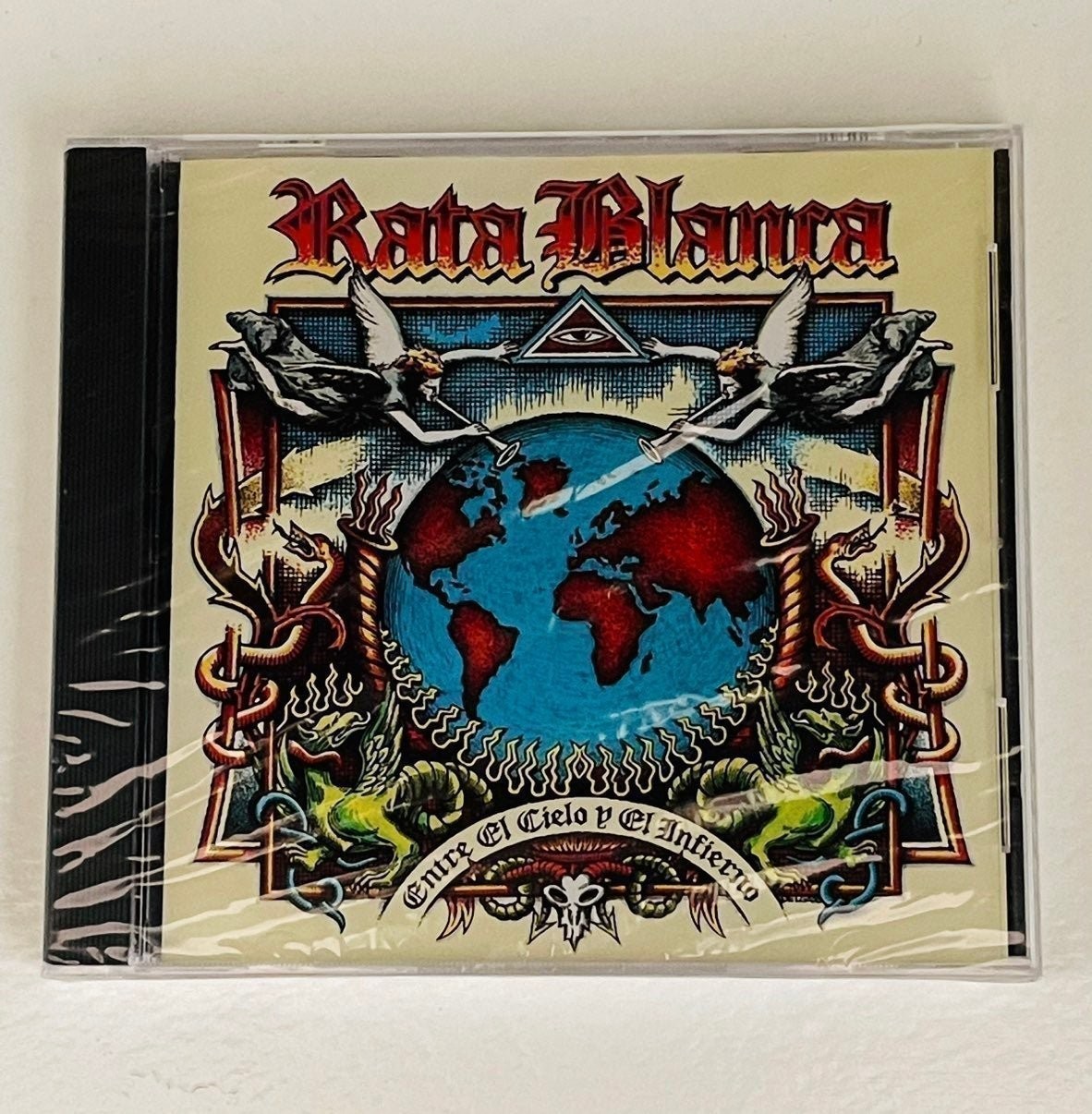 CD Rata Blanca – Entre El Cielo Y El Infierno CD Album Sealed BMG Ariola Latin