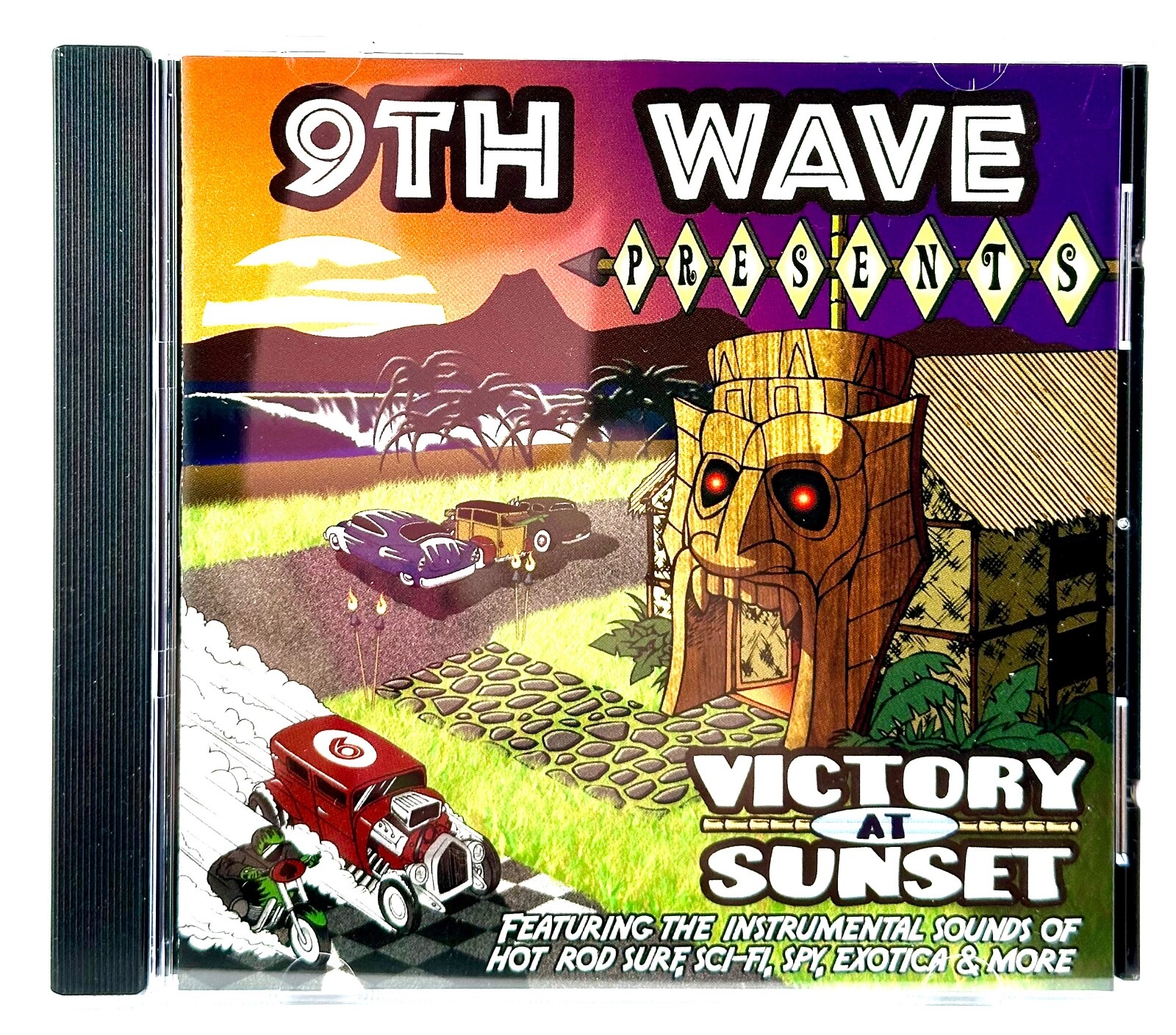 9th Wave – Victory at Sunset (CD, 2011, Beach House Records) Modern Surf Comp